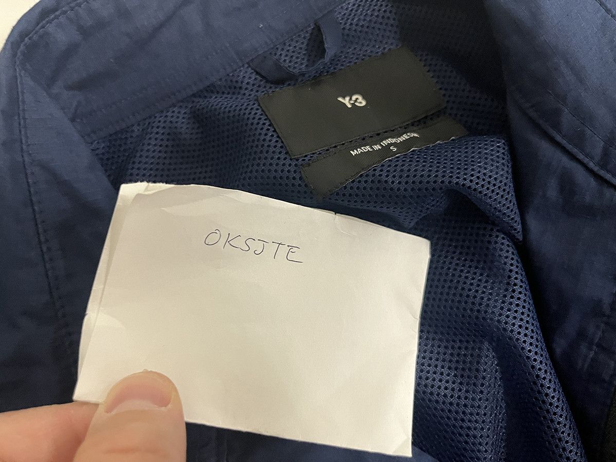 Adidas Y-3 Organic cotton ripstop overshirt jacket, navy S Size US S / EU 44-46 / 1 - 12 Thumbnail