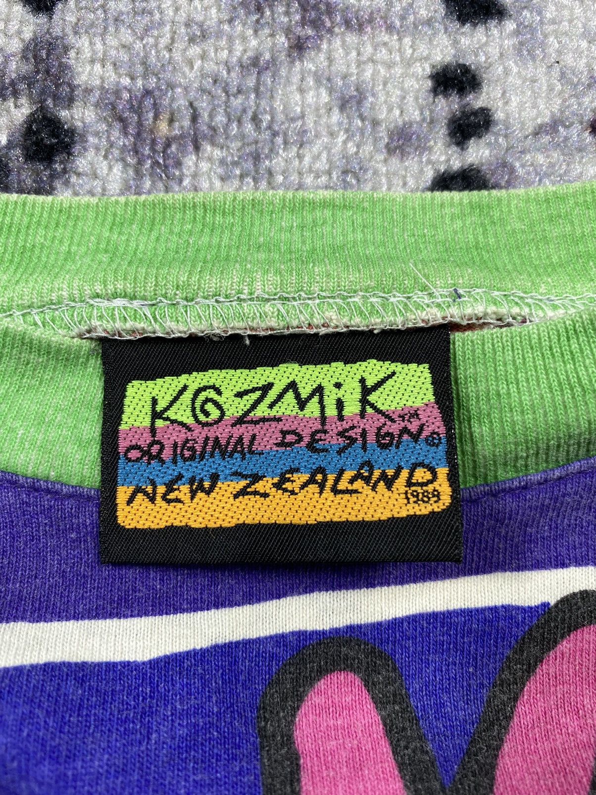 Vintage Rare!! Vintage 1989 Kozmik arts tshirt Size US S / EU 44-46 / 1 - 5 Thumbnail
