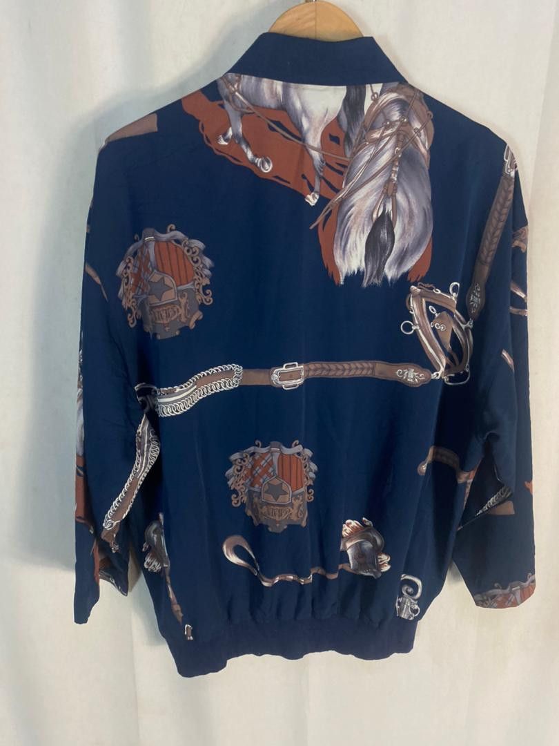 Designer × Japanese Brand St.torosa fullprint half button polo shirt Size US L / EU 52-54 / 3 - 10 Thumbnail