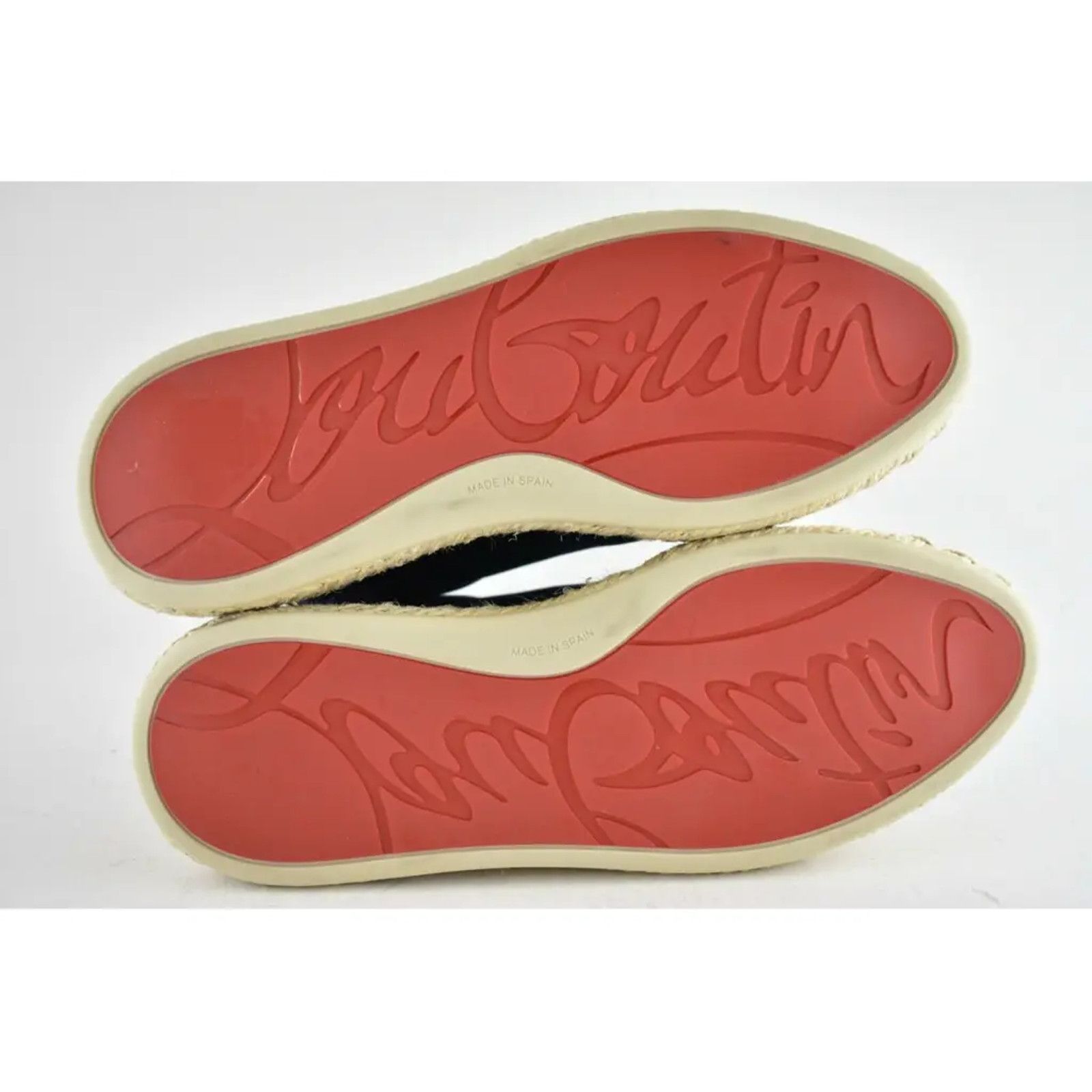 Christian Louboutin Christian Louboutin Flat Blue Platform Espadrille Sneaker 36 Size US 6 / IT 36 - 11 Thumbnail