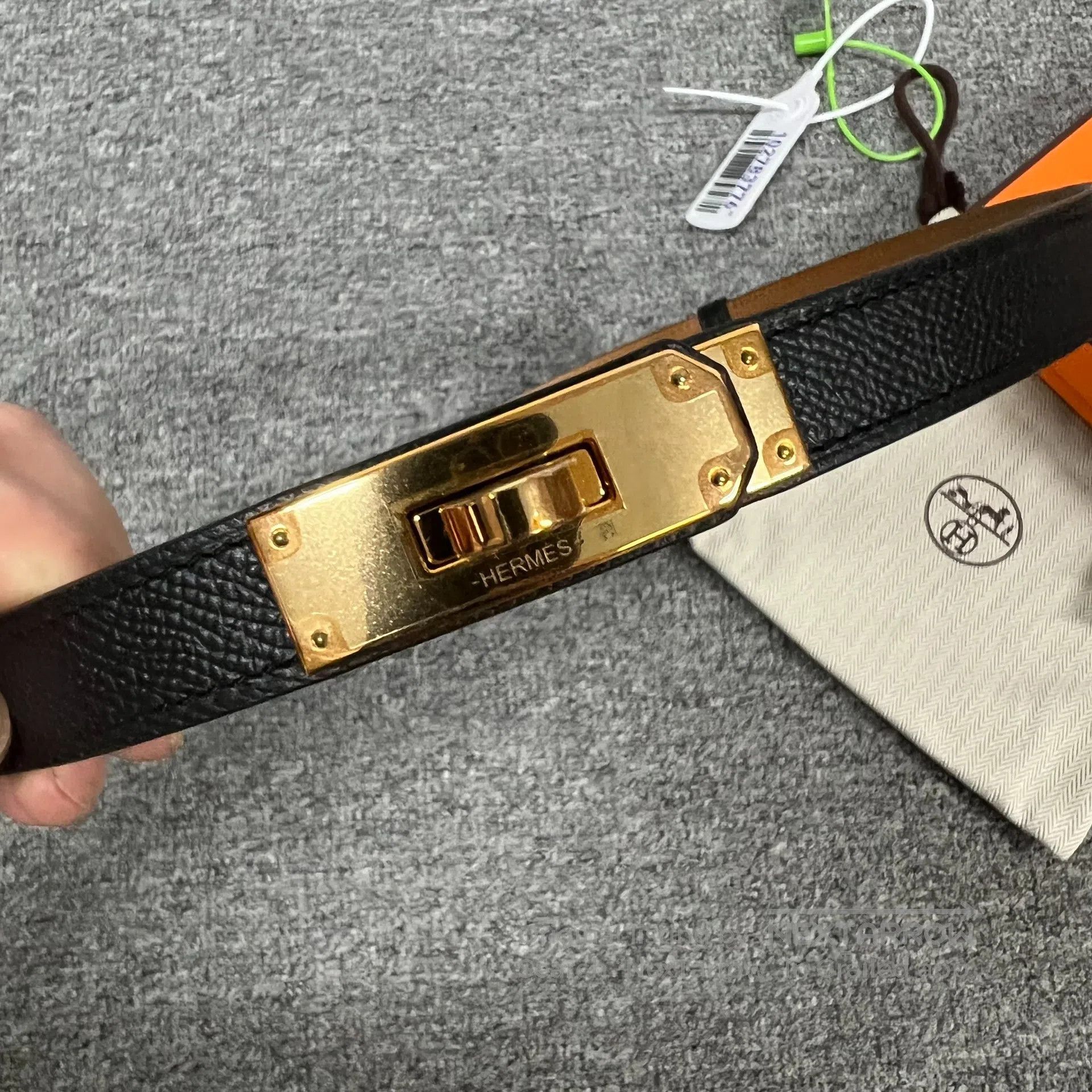 Hermes Hermes Kelly Golden Button Epsom Belt| Size ONE SIZE - 2 Thumbnail