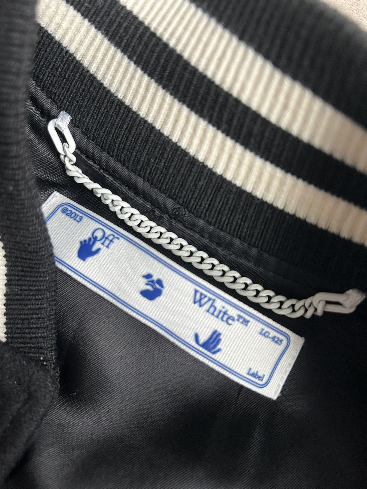 Off-White Varsity Letterman Jacket Size US M / EU 48-50 / 2 - 4 Thumbnail
