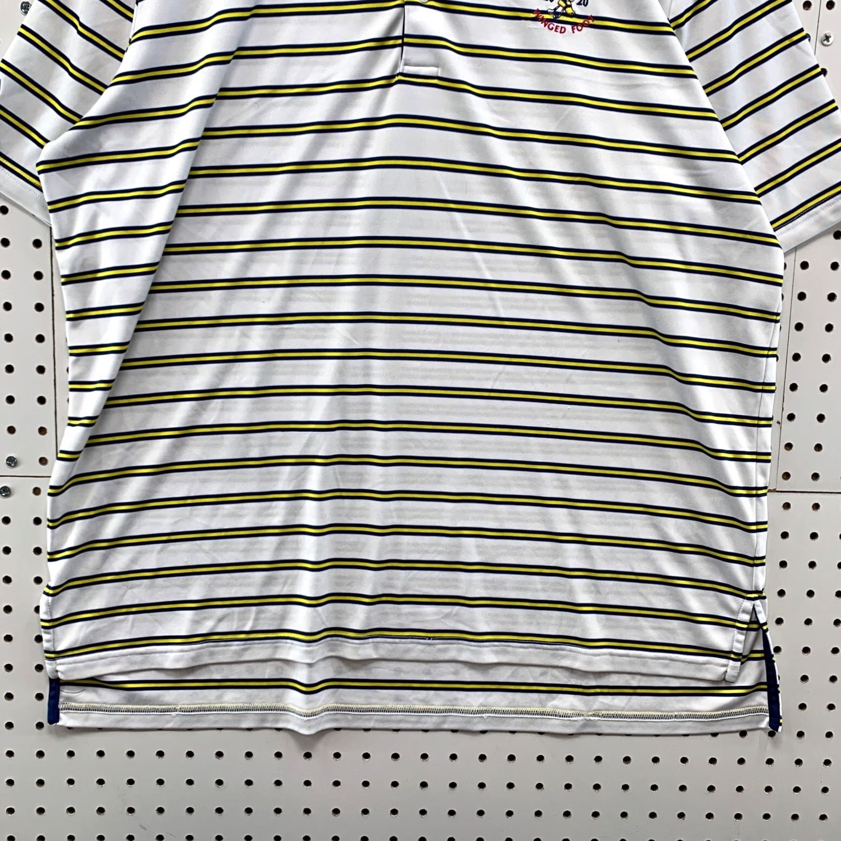 Polo Ralph Lauren Polo Ralph Lauren Performance Shirt XL White Yellow US OPEN Men's Collared Size US XL / EU 56 / 4 - 6 Thumbnail