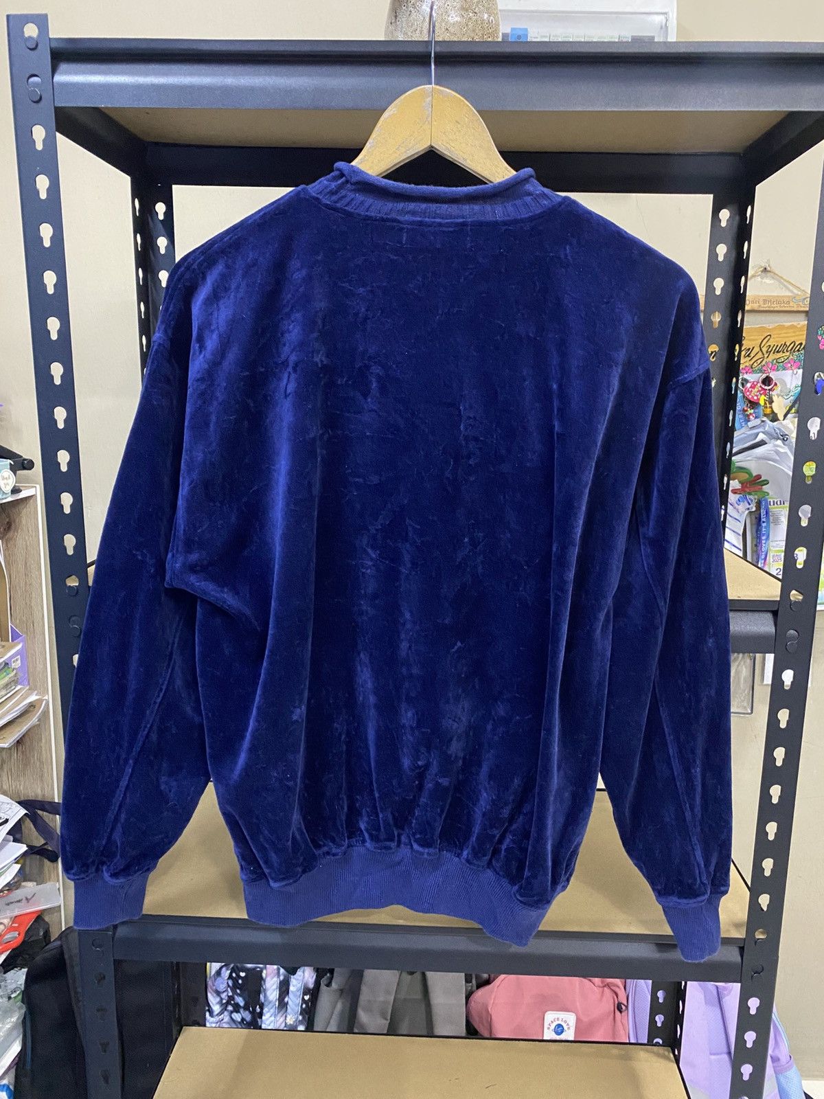 Kenzo Vintage Kenzo Velvet Sweatshirt Size US M / EU 48-50 / 2 - 6 Thumbnail