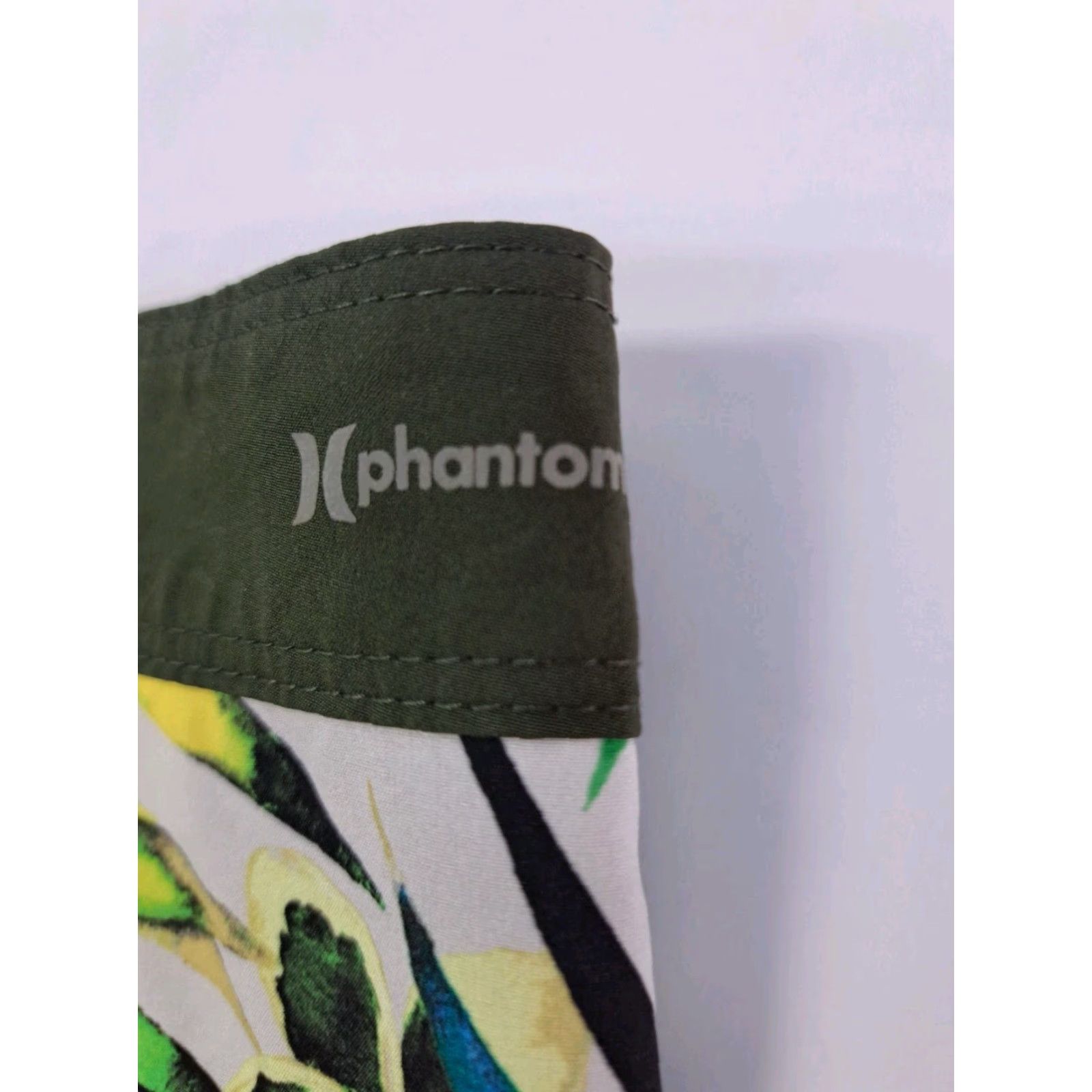 Hurley Hurley Mens Phantom Floral Board Shorts Green/Yellow/White 33 7" Multicolor Beach Tropical Quick Dry Drawstring Back Pocket Mens Size US 33 - 5 Thumbnail