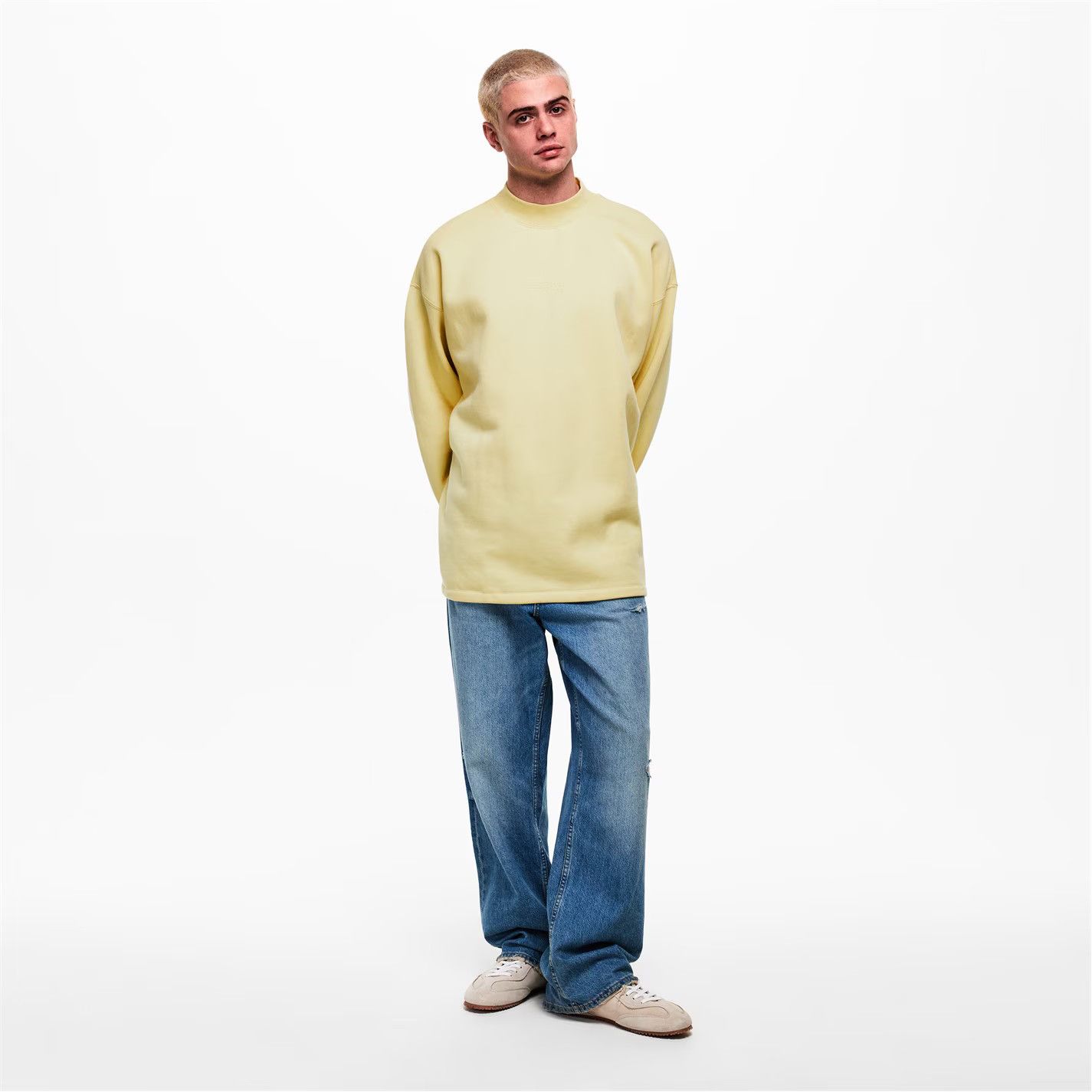 Fear of God o1g2r1mq0426 Crew Sweatshirt in Yellow Size US L / EU 52-54 / 3 - 6 Thumbnail