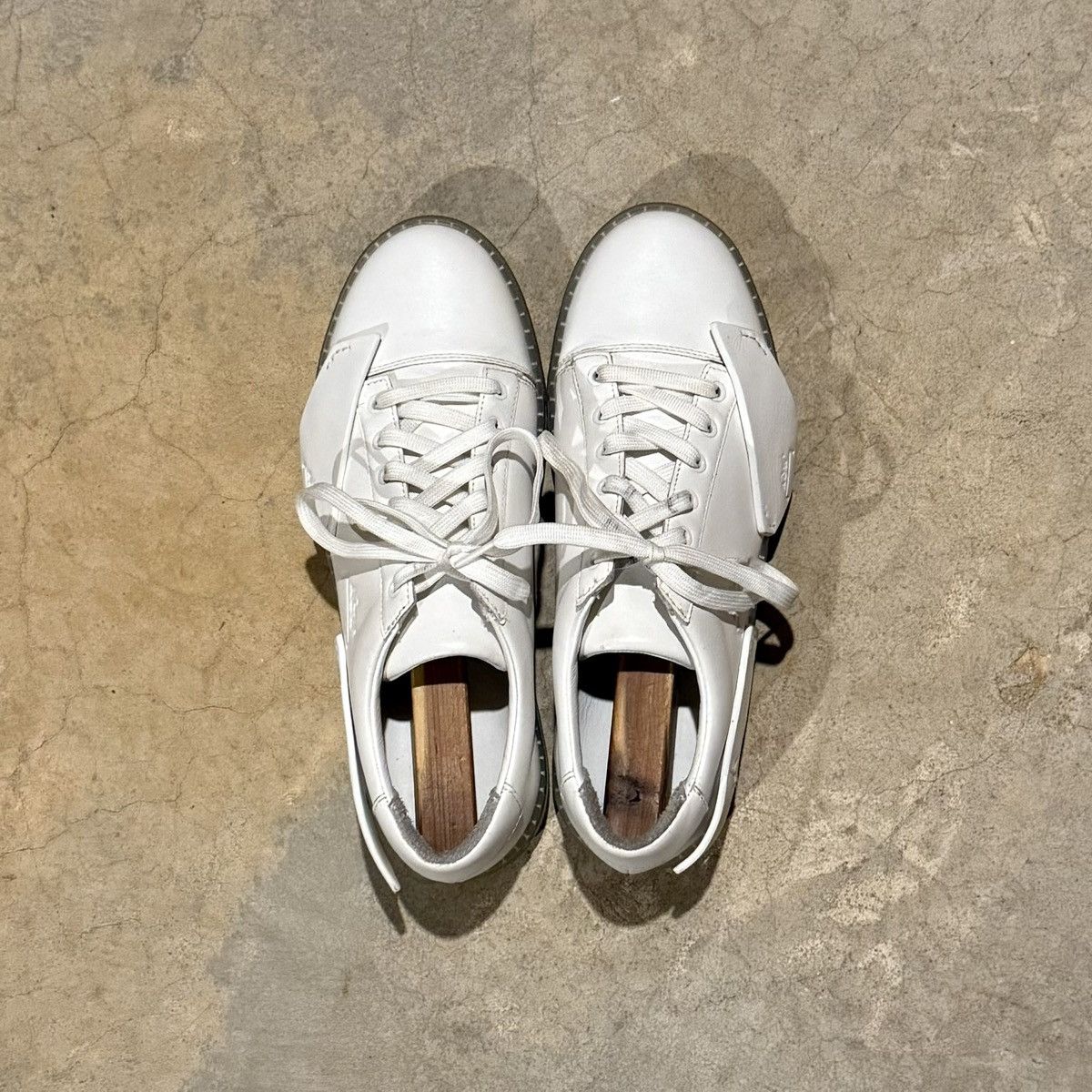 A-COLD-WALL* A-Cold-Wall* Shard Leather Shoes White Whittier US 9 Size US 9 / EU 42 - 12 Thumbnail