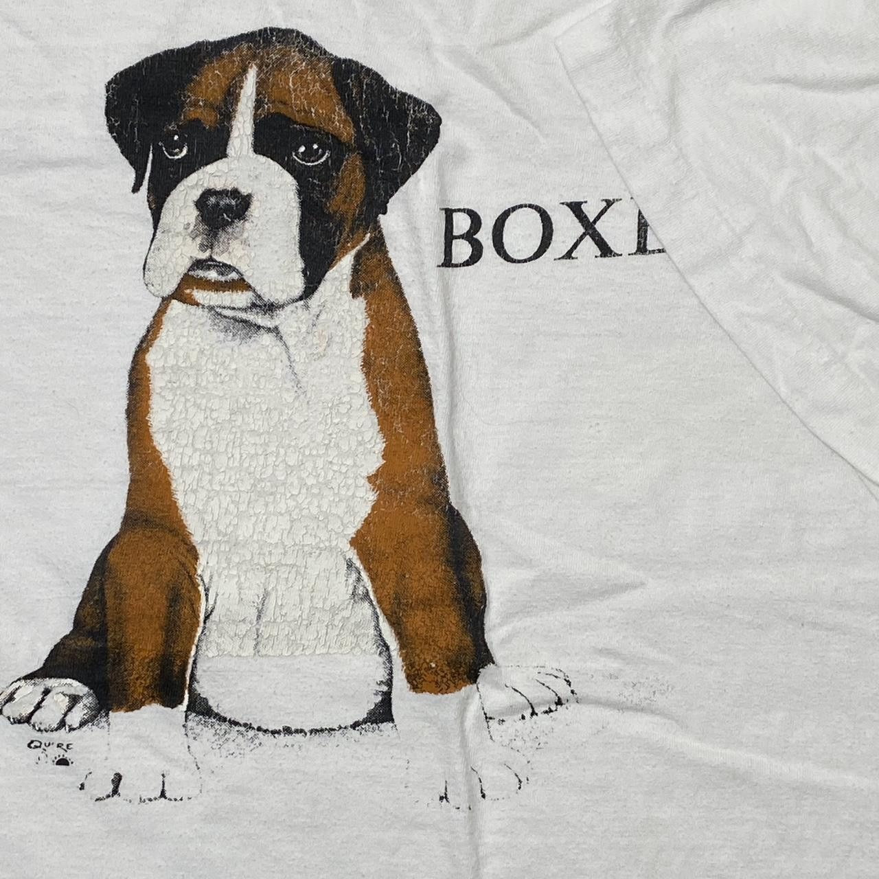 Other Vintage Boxer Dog White Nature Tee Size XL Size US XL / EU 56 / 4 - 3 Thumbnail