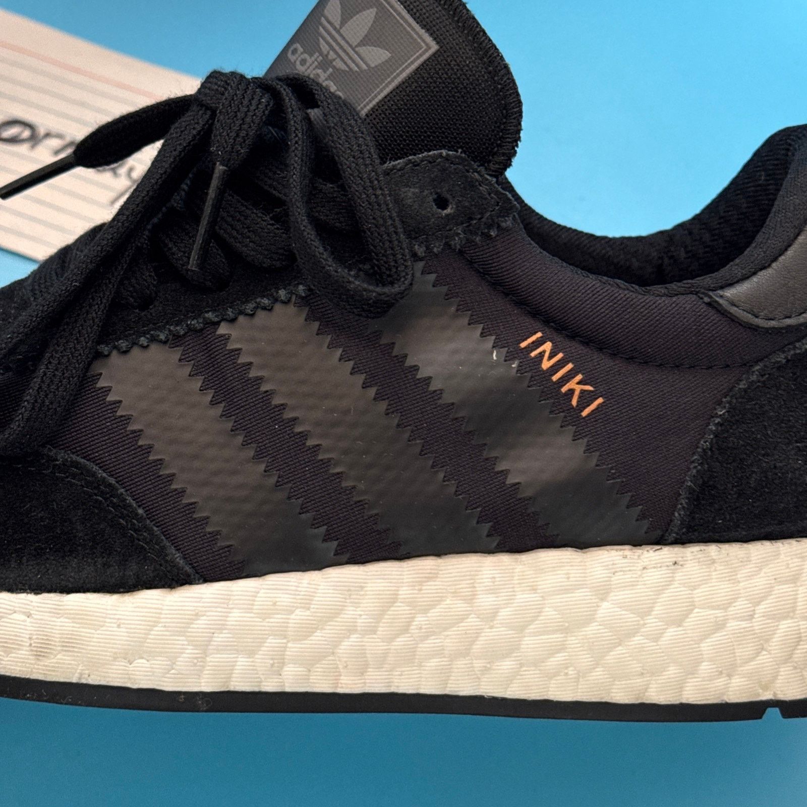 Adidas adidas Iniki Runner Core Black m8 w9.5 Size US 8 / EU 41 - 15 Thumbnail