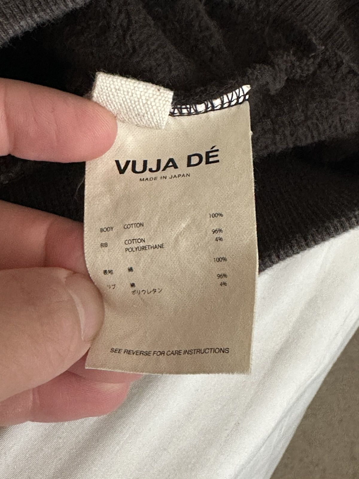 Vuja De Vuja De Uneven Dye Snap Hoodie Size US M / EU 48-50 / 2 - 3 Thumbnail