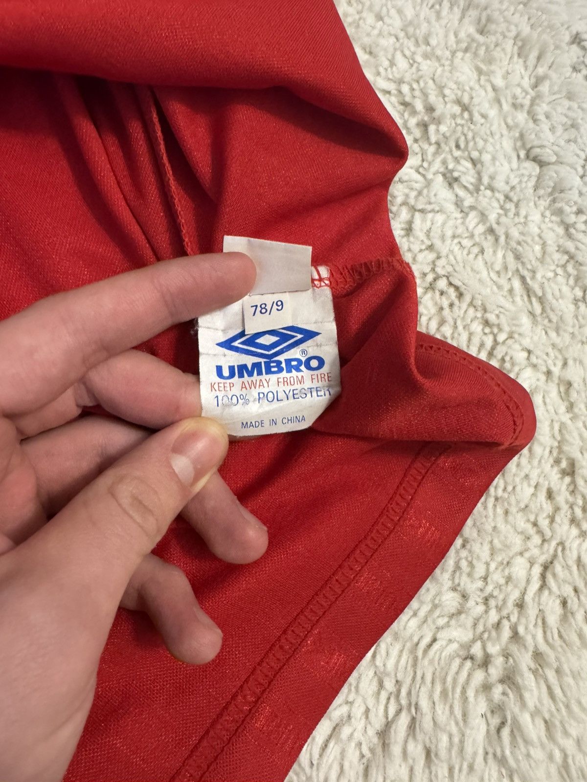 Umbro Vintage 2002 England football jersey umbro Size US M / EU 48-50 / 2 - 6 Thumbnail