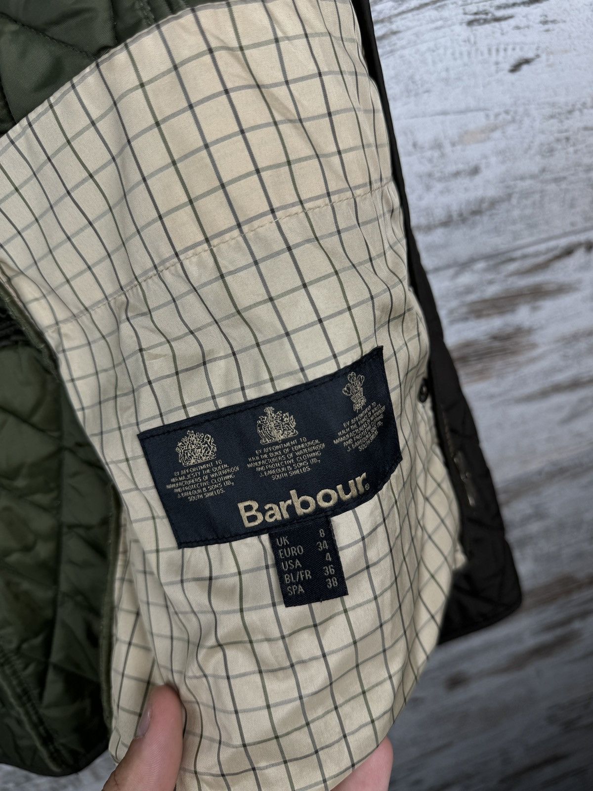 Barbour Women’s Barbour Draycott Jacket quilted brown size UK 8 Size S / US 4 / IT 40 - 17 Thumbnail