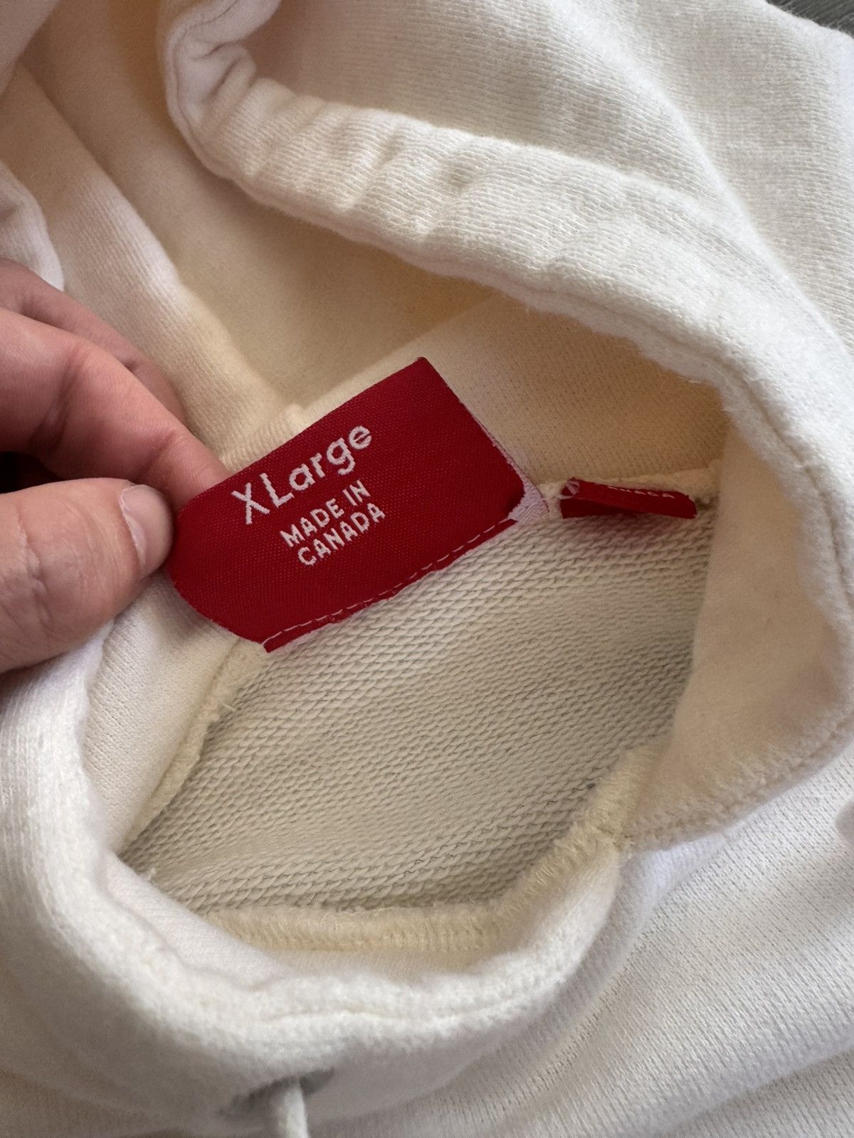 Supreme Supreme Cream Screenprint Box Logo 2006 Size US XL / EU 56 / 4 - 6 Thumbnail