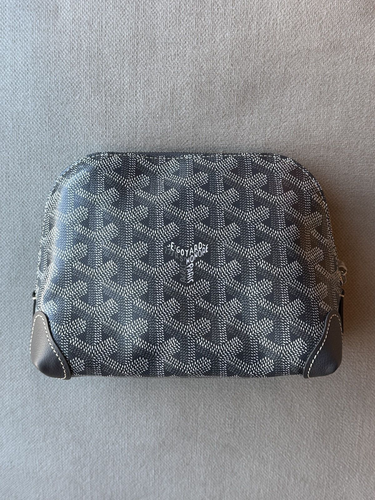 Goyard Goyard Goyardine Trousse A Maquillage Vendome Mini Pouch Size ONE SIZE - 3 Thumbnail