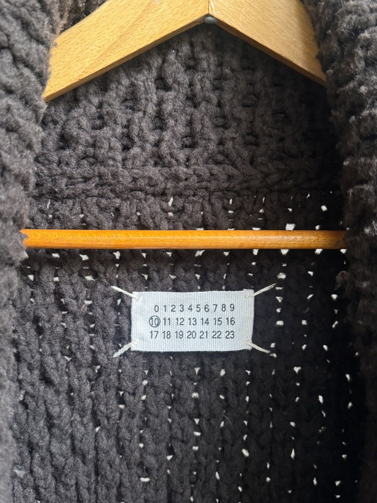 Maison Margiela Maison Martin Margiela Knitted Shawl Collar Caban Size US L / EU 52-54 / 3 - 3 Thumbnail