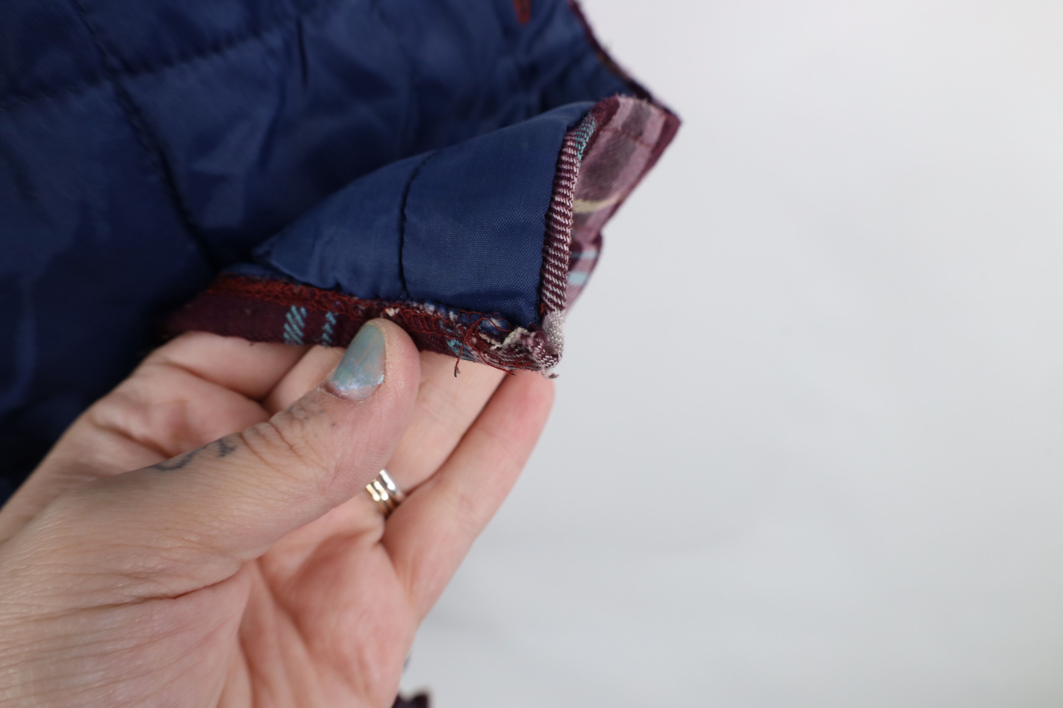 Vintage Vintage 90s Streetwear Flannel Shirt Jacket Jac Shirt Size US XXL / EU 58 / 5 - 8 Thumbnail