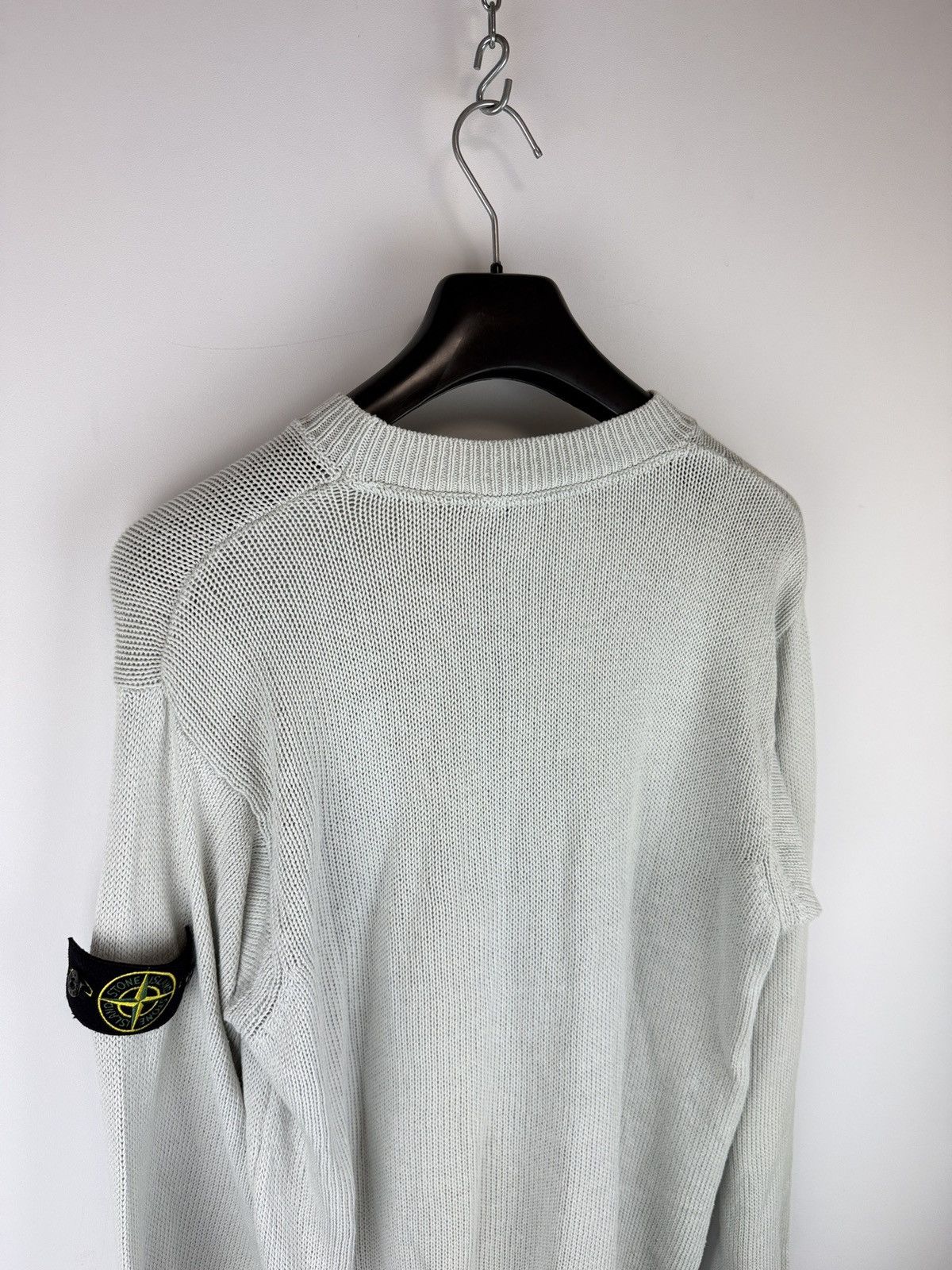 Stone Island Grey Stone Island vintage sweater Size US L / EU 52-54 / 3 - 6 Thumbnail