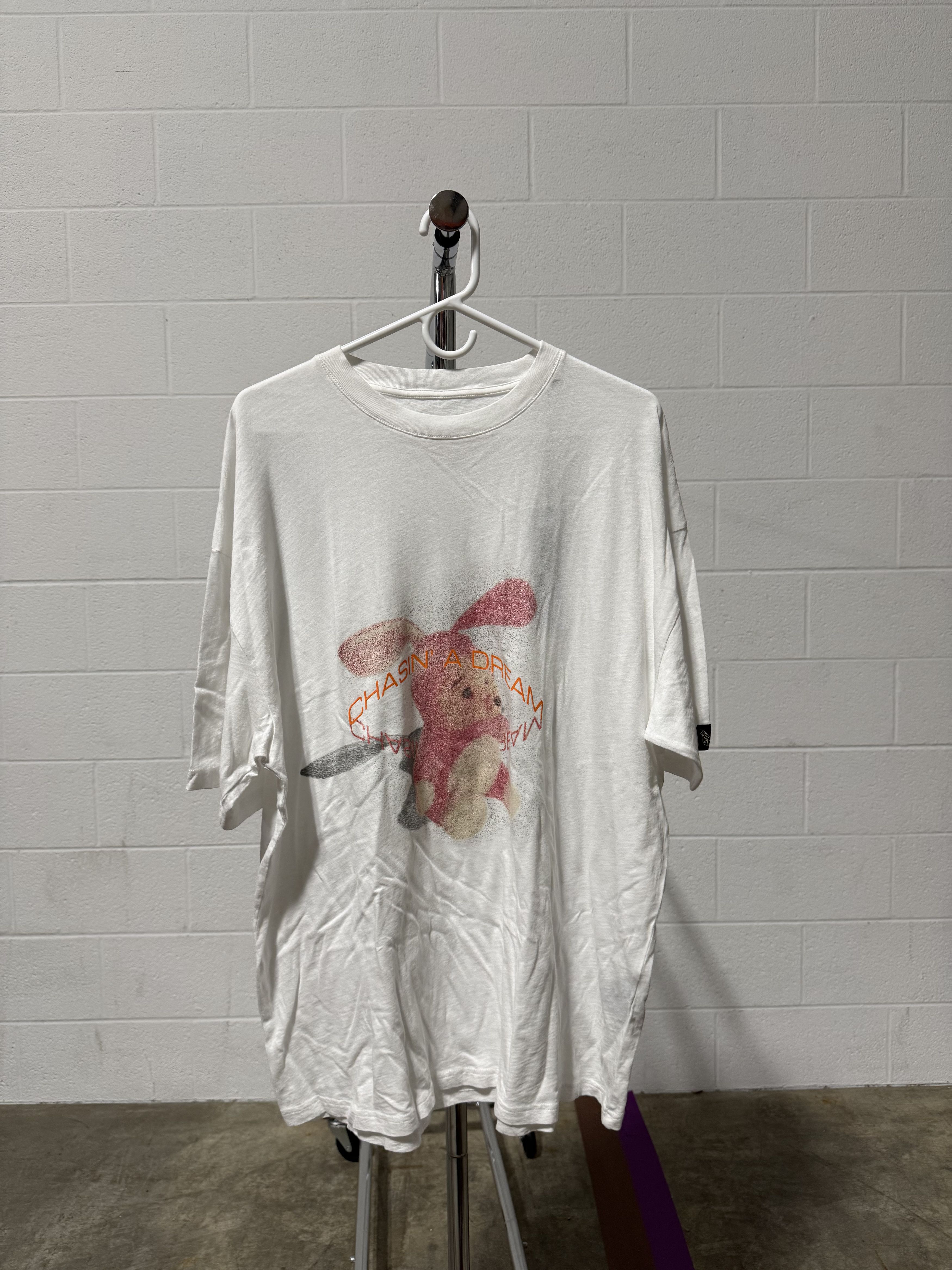 Martine Rose Oversized Noisy Bunny Tee 'White'