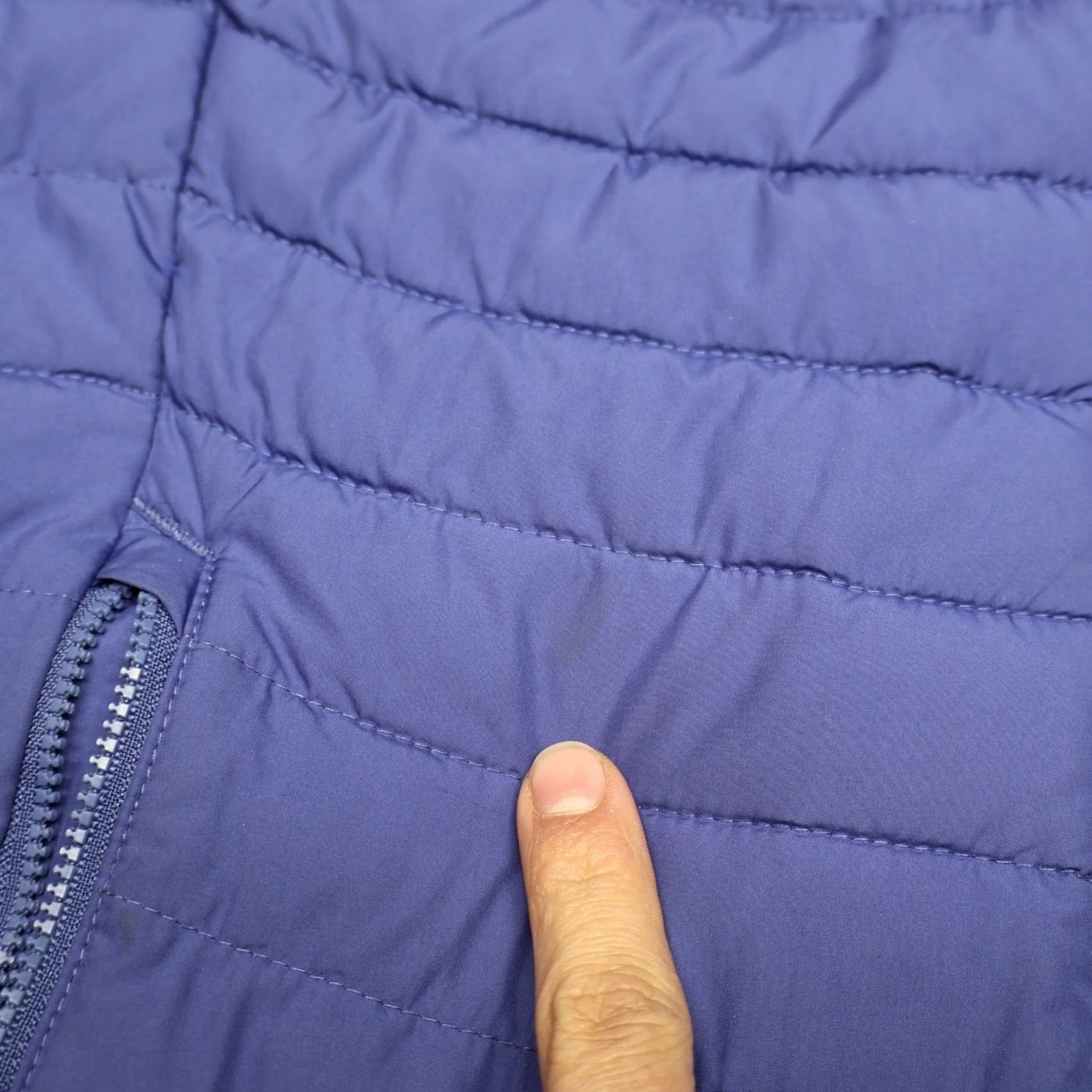 Vintage Columbia Jacket Women Large Blue White Out II Omni-Heat Insulated Quilted Puffer Jacket Size L / US 10 / IT 46 - 6 Thumbnail