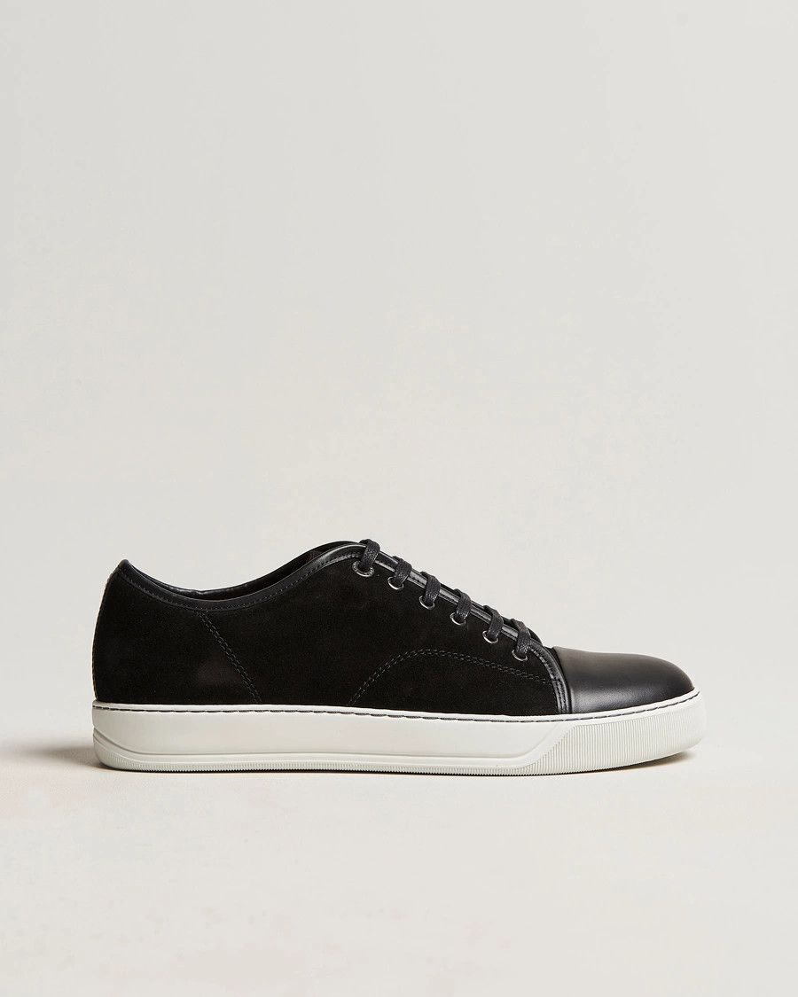 Lanvin oc11z0426 Cap Toe Sneakers in Black Size US 10 / EU 43 - 1 Thumbnail