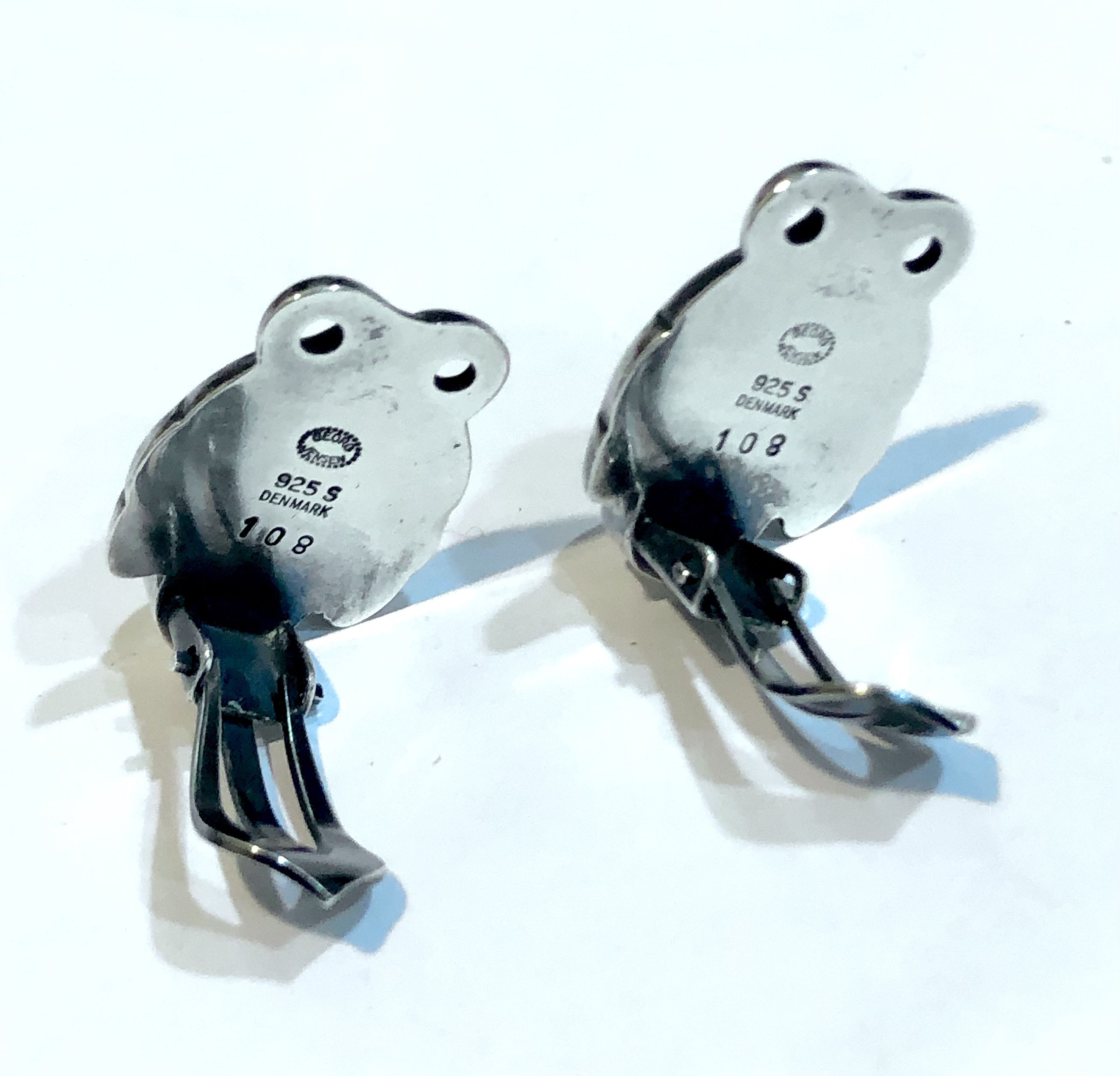 Georg Jensen Vintage Georg Jensen No.108 Earring with Moonstone Size ONE SIZE - 4 Thumbnail