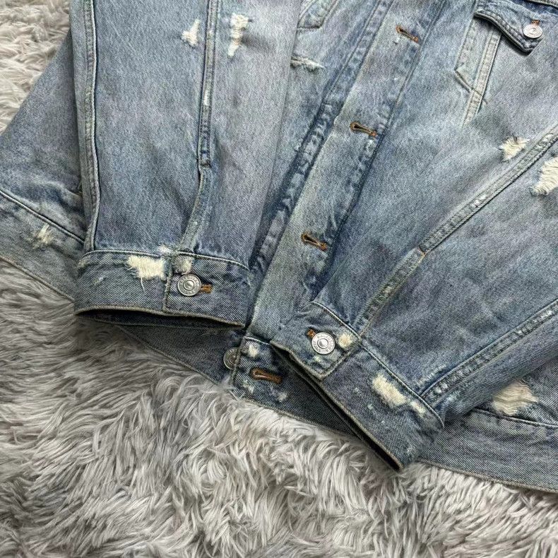 Balenciaga Balenciaga Waterfall denim jacket 2503-Nextarrow Size US XS / EU 42 / 0 - 3 Thumbnail
