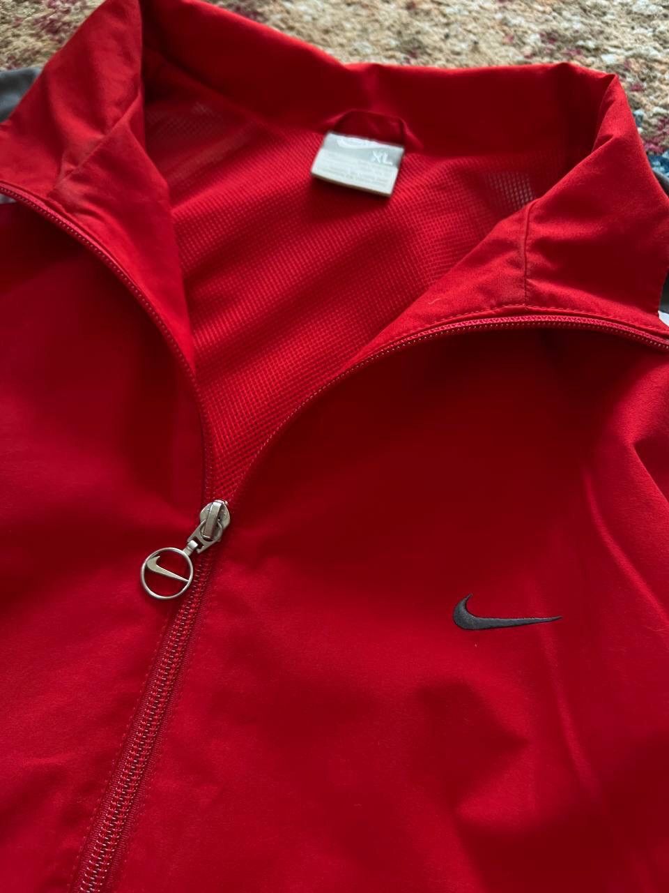 Nike × Vintage 🍎 90’s NIKE RETRO TRACK JACKET Y2K BIG BACK SWOOSH LOGO Size US S / EU 44-46 / 1 - 4 Thumbnail