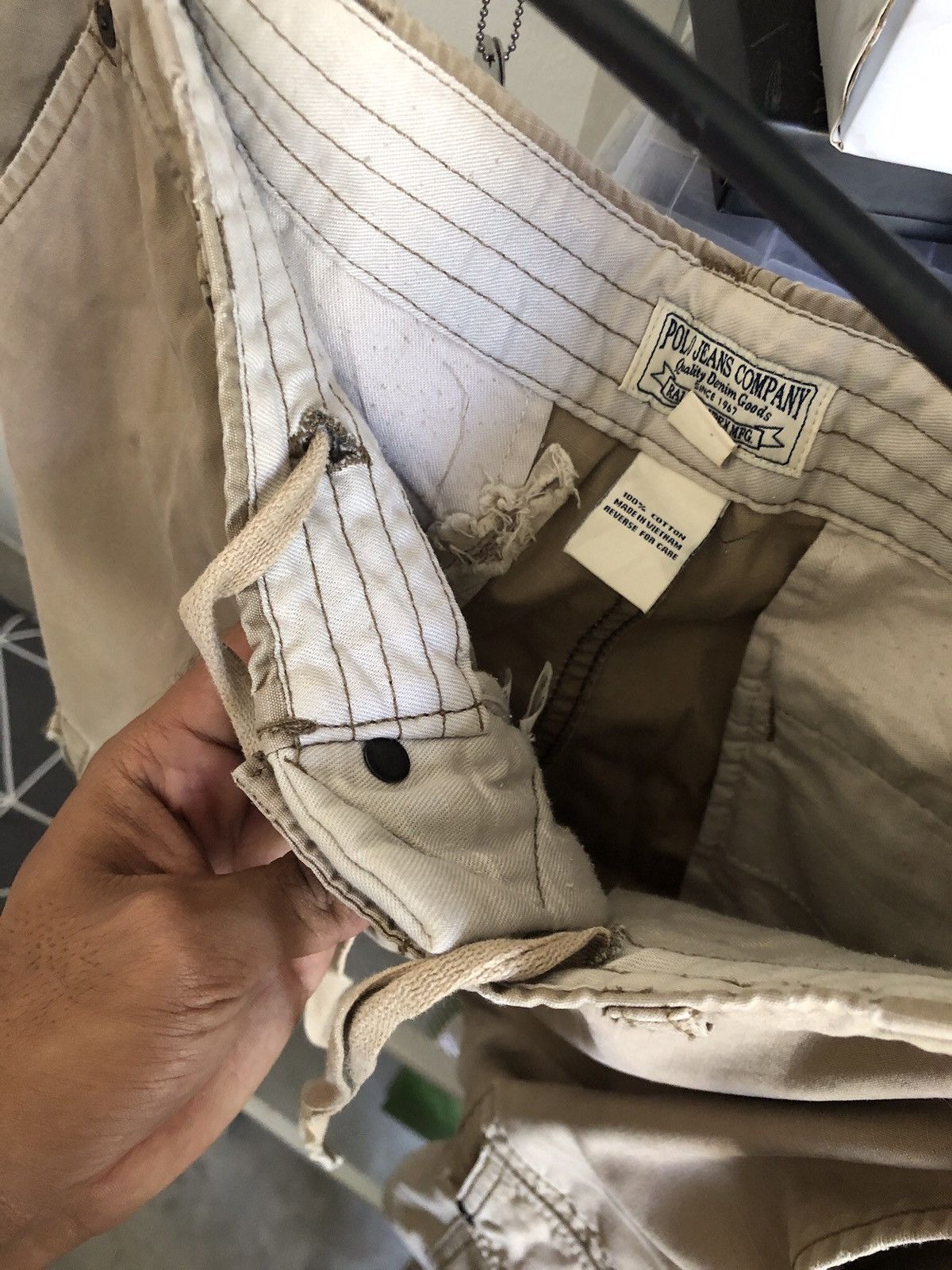 Vintage STEAL🔥 VTG Cargo Pant Polo Ralph Lauren Size US 32 / EU 48 - 12 Thumbnail