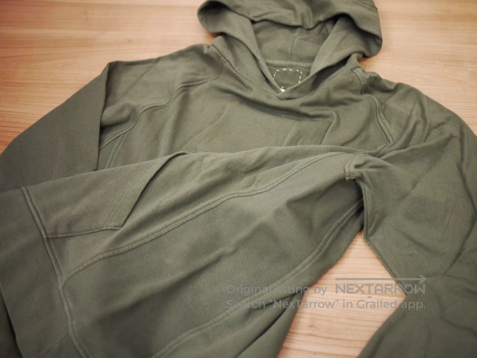Visvim VISVIM JV Jumbo Hoodie Olive Green. Size US L / EU 52-54 / 3 - 5 Thumbnail