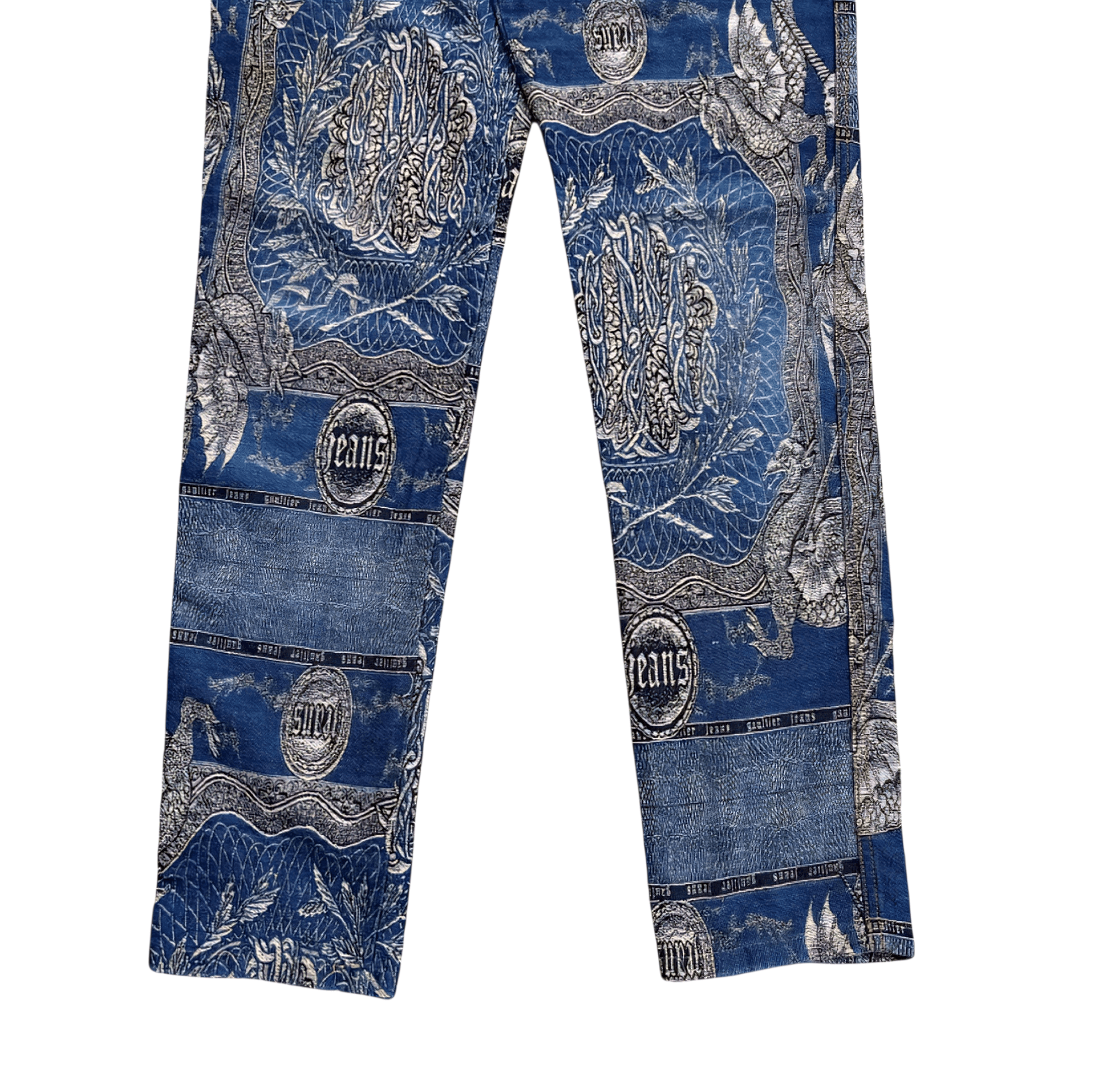 Jean Paul Gaultier Jean Paul Gaultier Dragon Tattoo Pants FW 95 Size US 28 / EU 44 - 7 Thumbnail