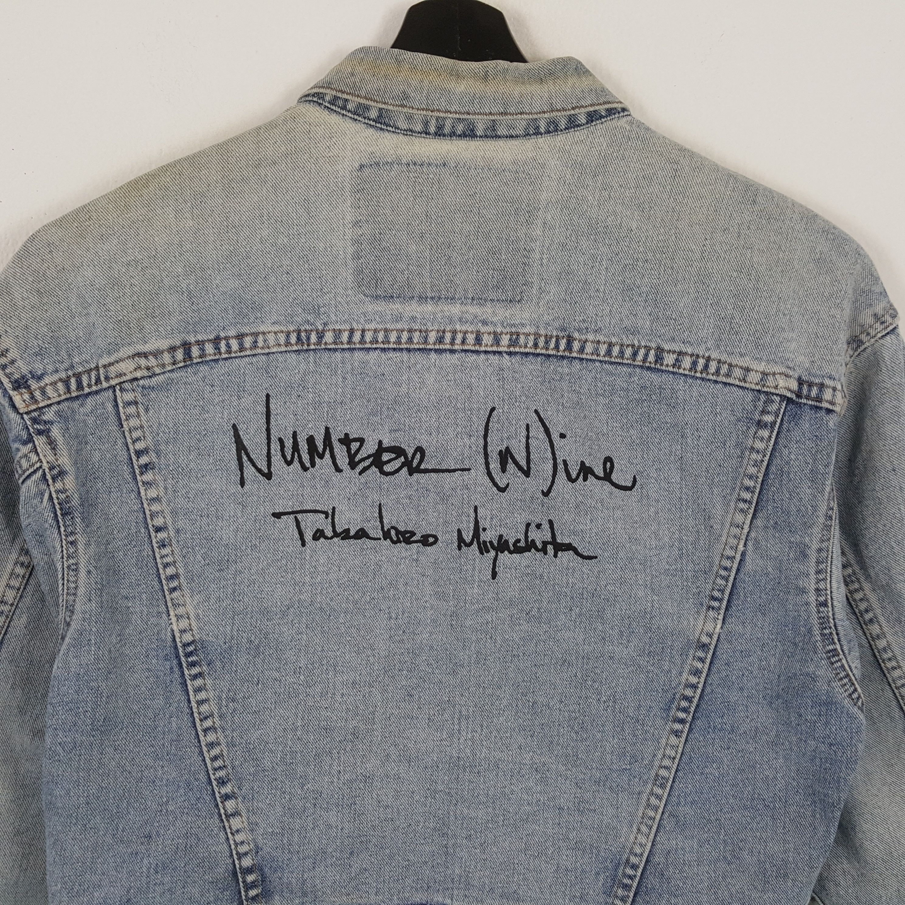 Levi's × Vintage LEVIS X Number Nine Custom Art Style Streetwear Jacket Size US L / EU 52-54 / 3 - 2 Thumbnail