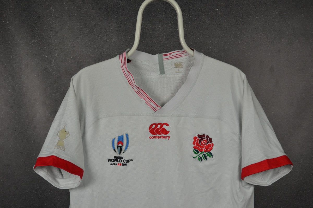 Canterbury of New Zealand England 2019 World Cup Rugby Union Shirt Canterbury Jersey Size US S / EU 44-46 / 1 - 3 Thumbnail