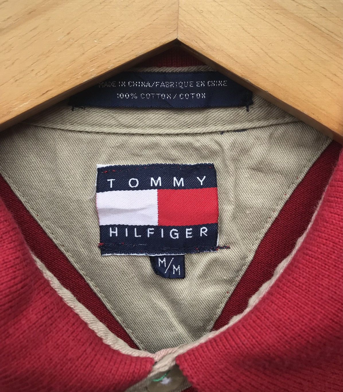 Tommy Hilfiger Vintage Tommy Hilfiger Stripe Multicolour Polo Shirt Size US M / EU 48-50 / 2 - 2 Thumbnail