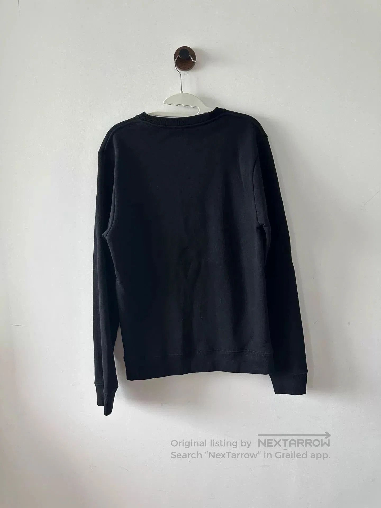 Loewe Black Long-Sleeve Sweatshirt with Text Design. Size US M / EU 48-50 / 2 - 2 Thumbnail