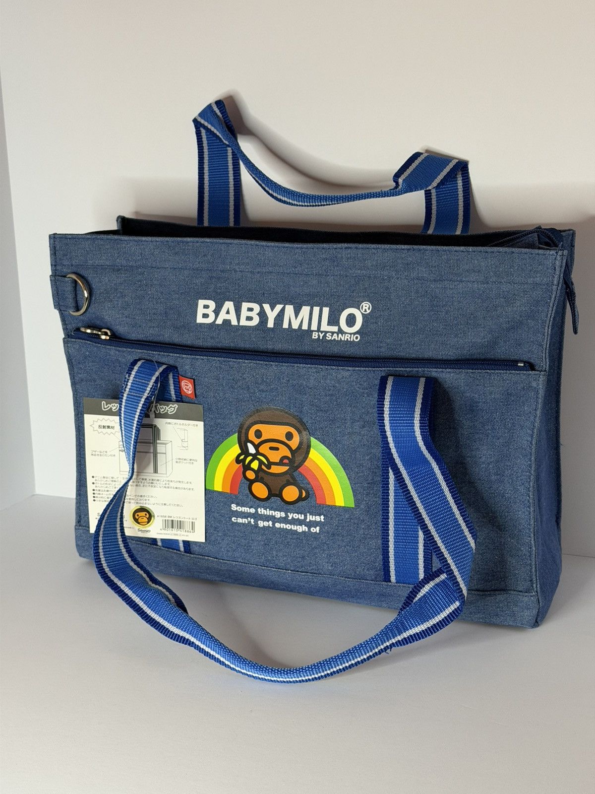BAPE Baby Milo Denim Bag Bape Baby Milo Denim Bag 2way