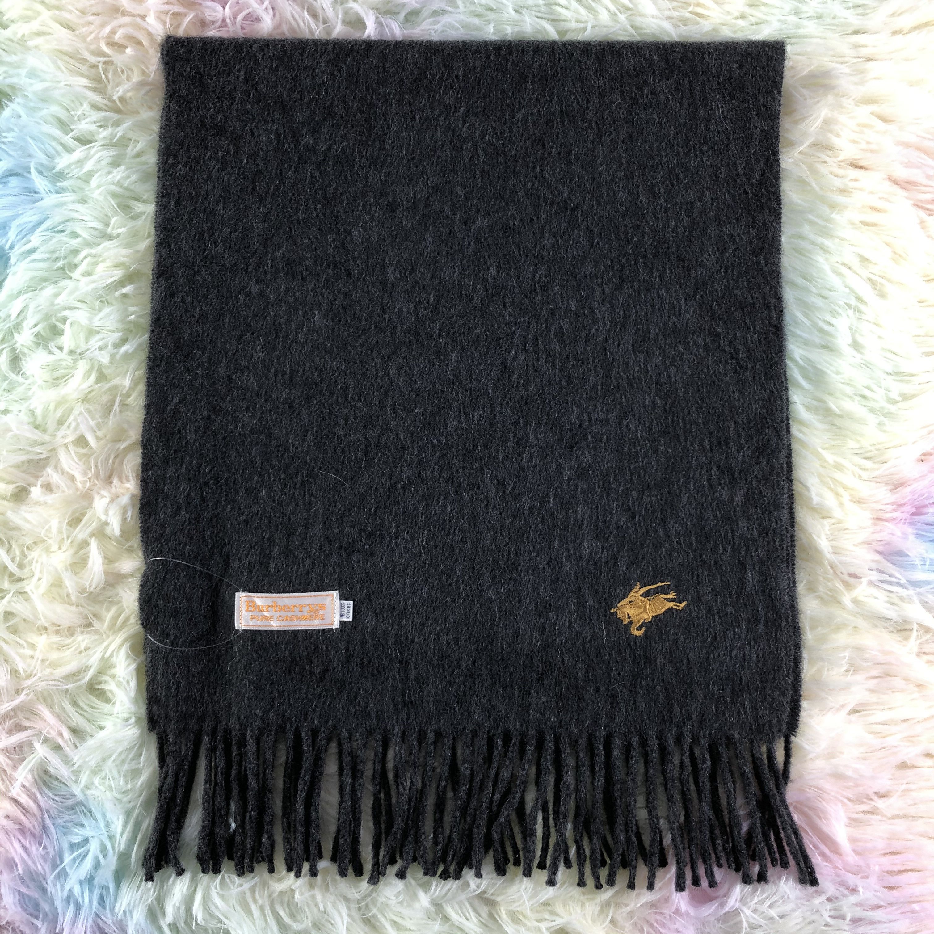 Burberry × Vintage Burberry Scarf / Muffler / Neckwear - KM177 Size ONE SIZE - 2 Thumbnail