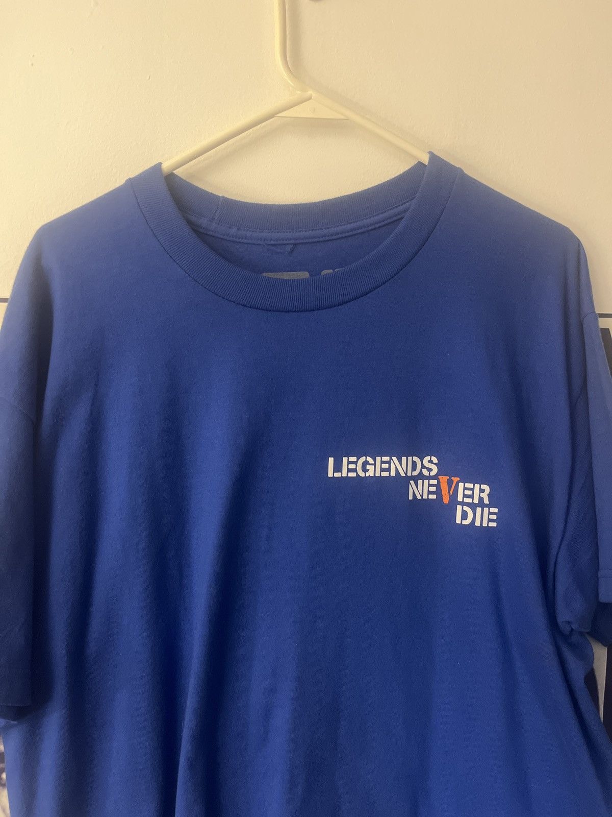 999 Club × Vlone Vlone Juice Wrld Legends Never Die Blue Tee 999 Size US L / EU 52-54 / 3 - 2 Thumbnail