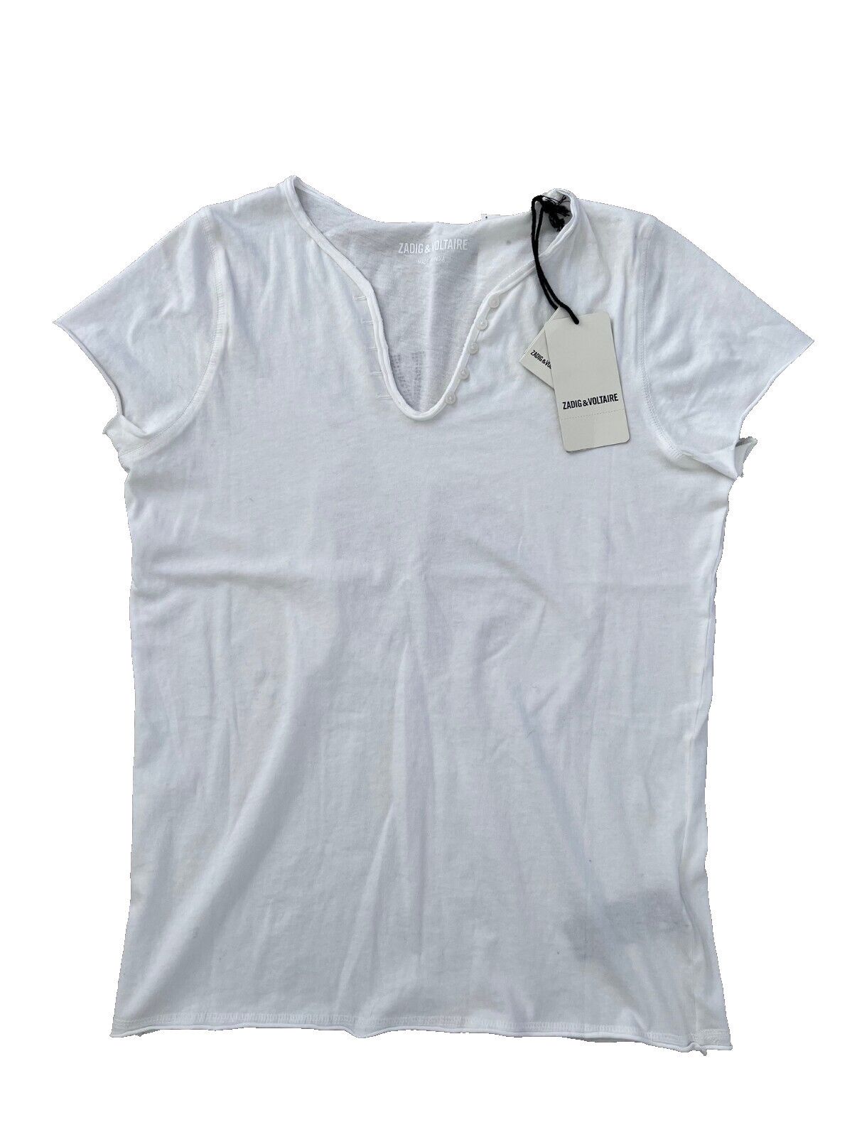 Zadig & Voltaire Zadig & Voltaire Tunisien MC Love Yourself Glitter Tee ( L ) Size L / US 10 / IT 46 - 2 Thumbnail