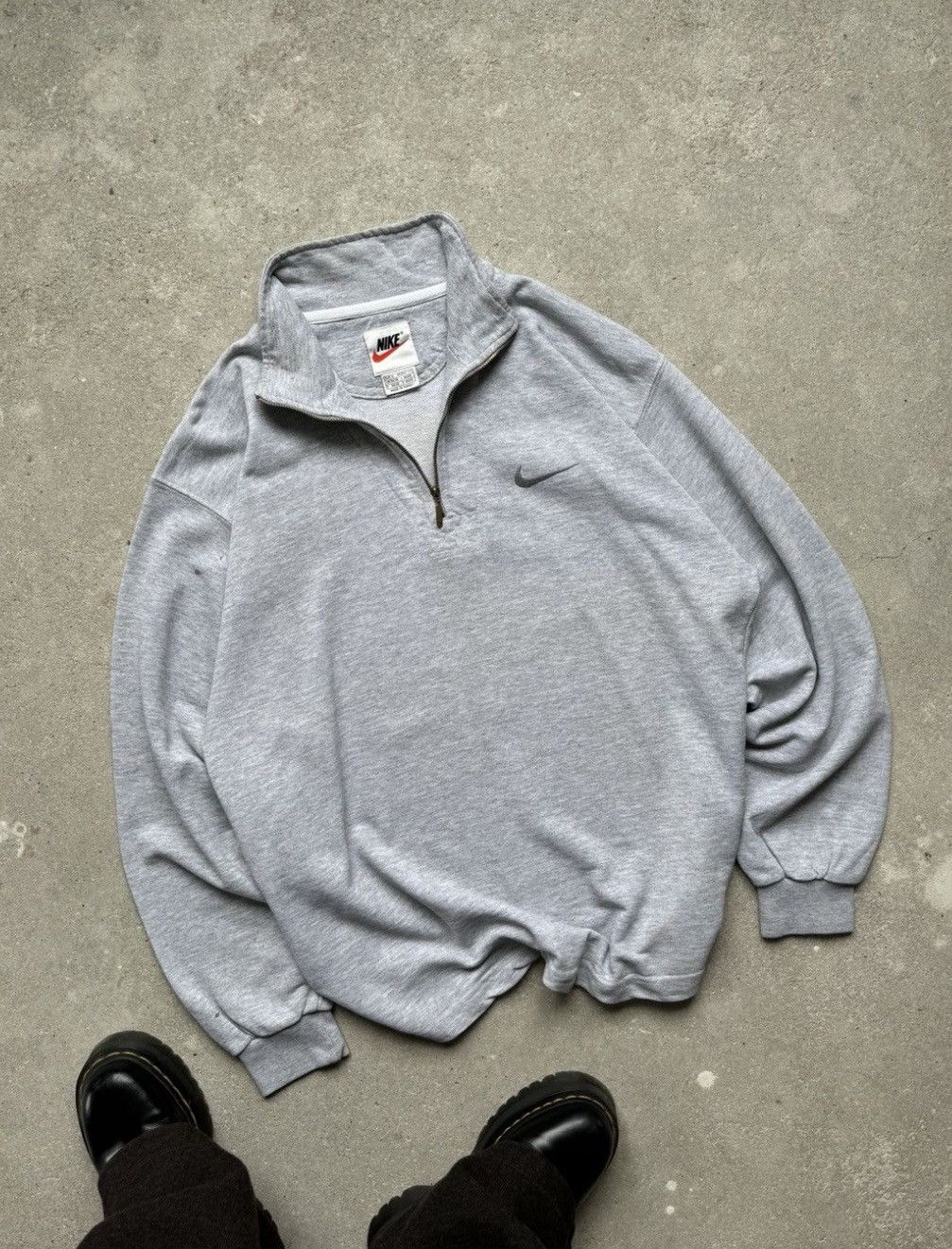 Nike Vintage Nike Logo Sweatshirt Size US L / EU 52-54 / 3 - 2 Thumbnail