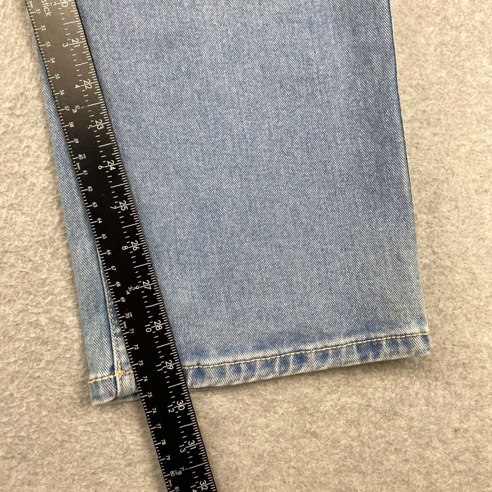 Essentials Amazon Jeans Mens 34X30 Blue Slim Straight 5-Pocket Design Stretch Denim Regular Color: Blue Mens Jeans Size US 34 / EU 50 - 7 Thumbnail