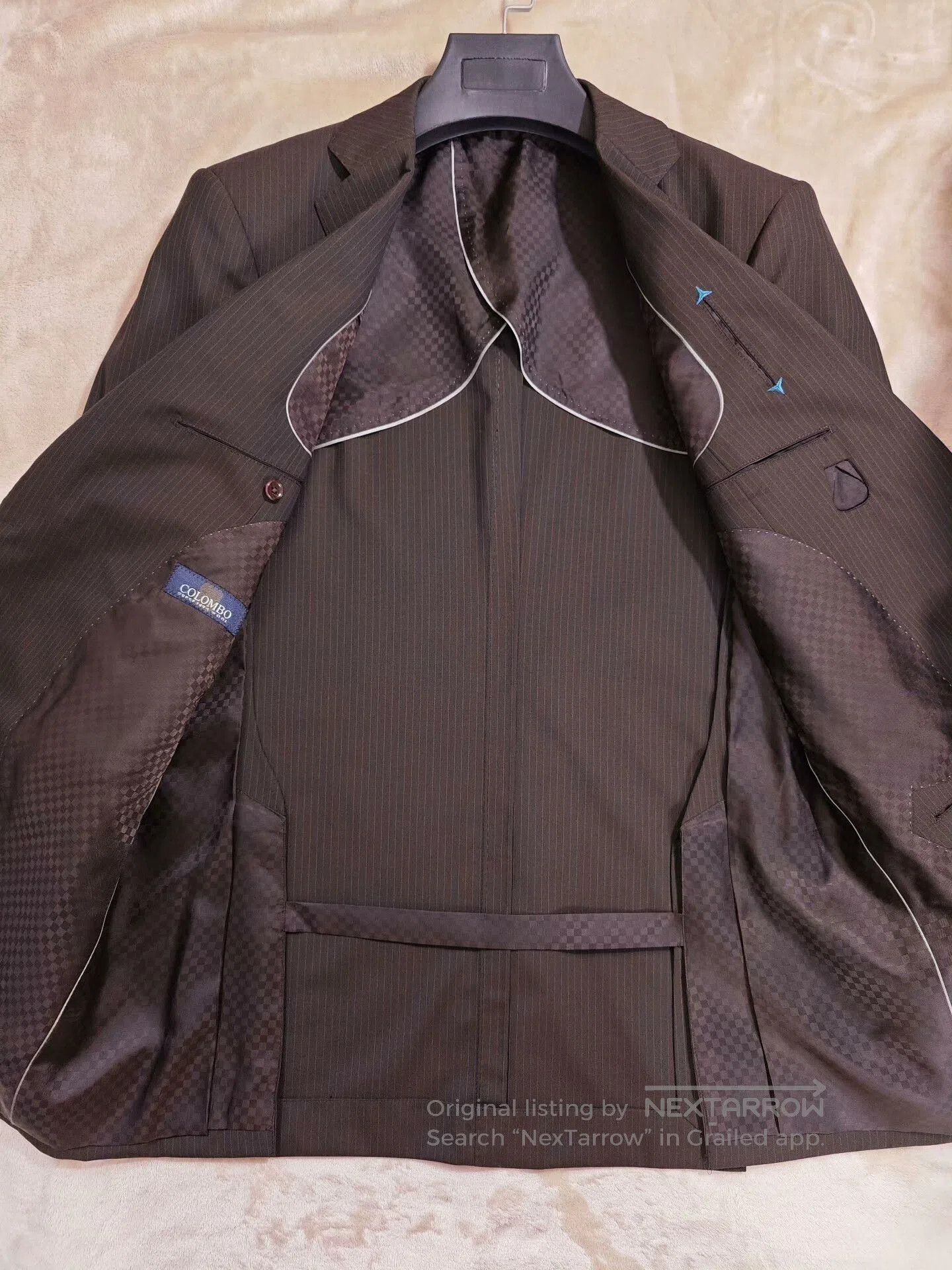 Colombo Italian Colombo Wool Half-Lined Suit. Size US S / EU 44-46 / 1 - 3 Thumbnail