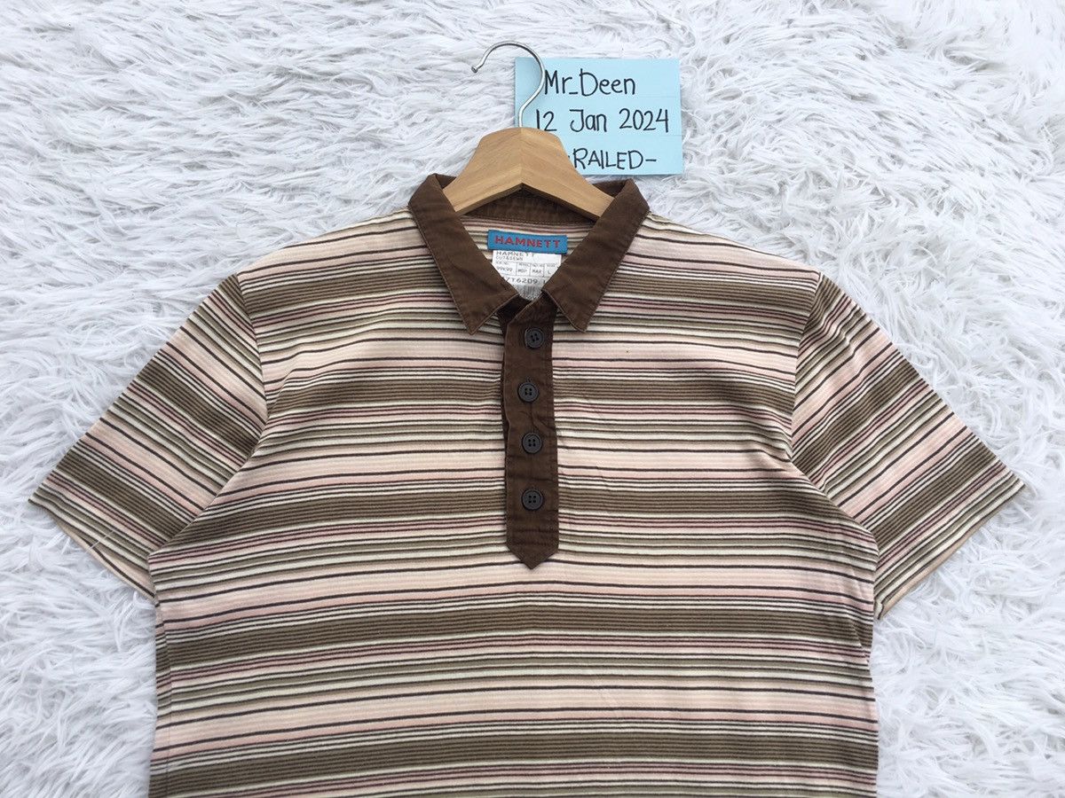 Katharine Hamnett London Rare Vintage HAMNETT London Stripes Tshirt Size US M / EU 48-50 / 2 - 5 Thumbnail