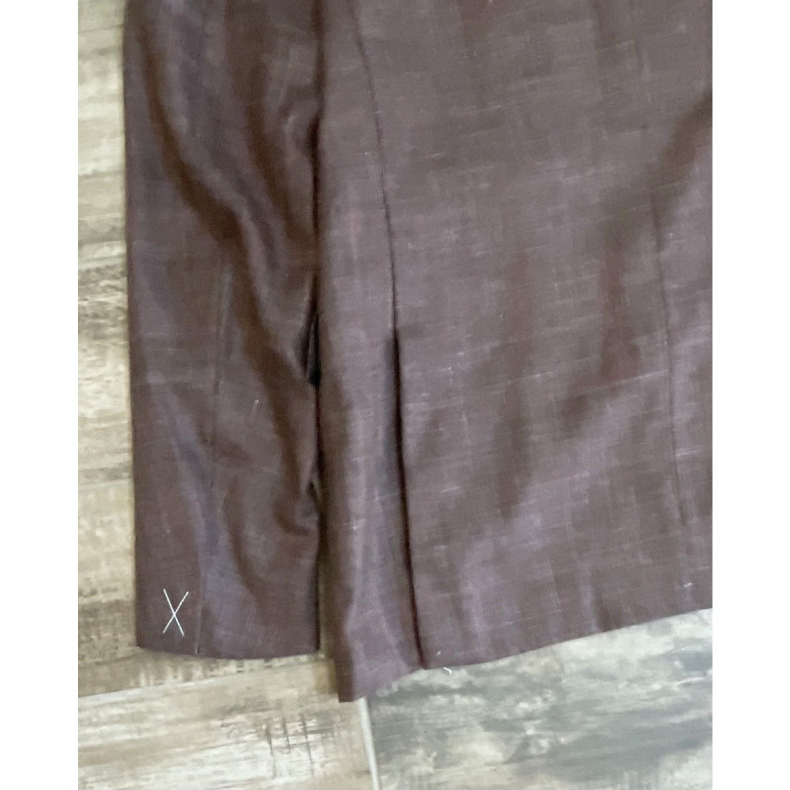 Ermenegildo Zegna $4,495 NWT ZEGNA Wine Cashmere Blend Blazer Luxury 52(42)L Size 42L - 10 Thumbnail