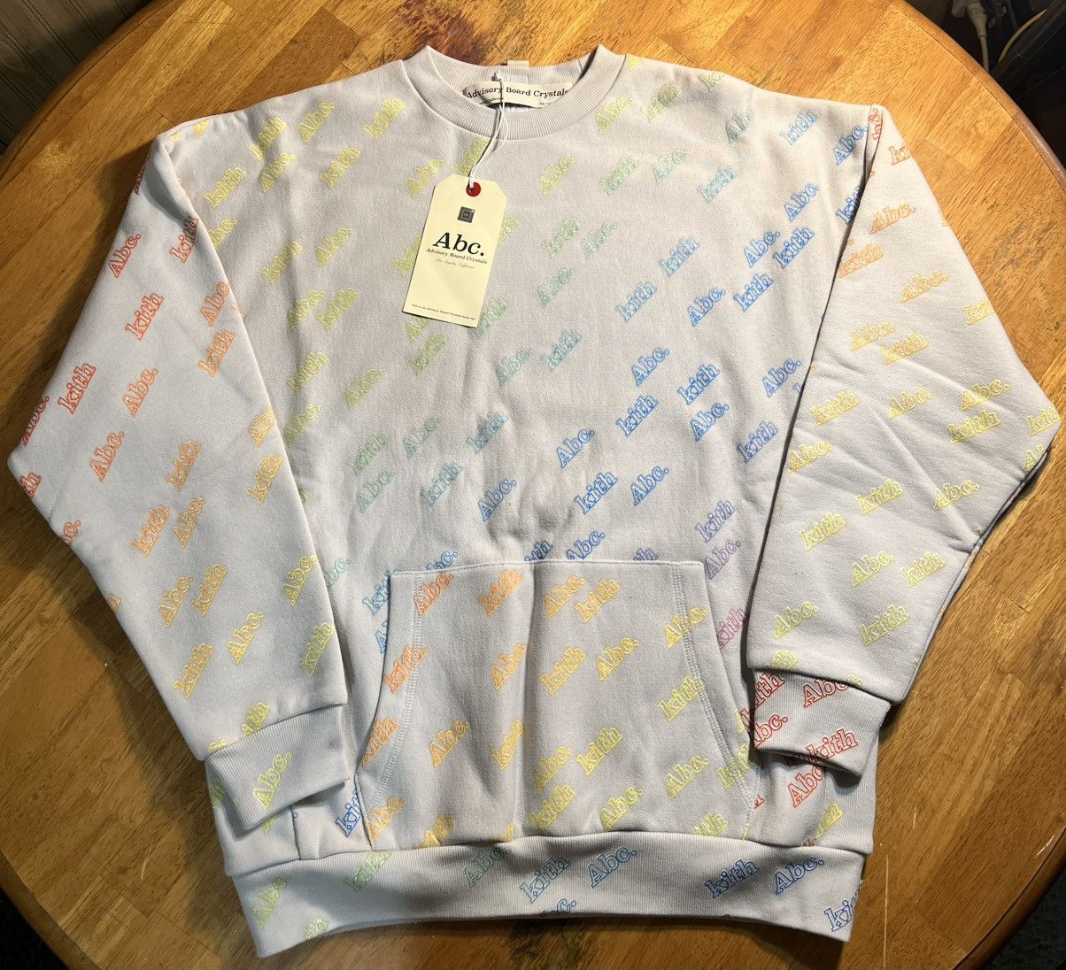 Advisory Board Crystals × Kith Kith x ABC Rainbow Print Crewneck Size US M / EU 48-50 / 2 - 1 Thumbnail
