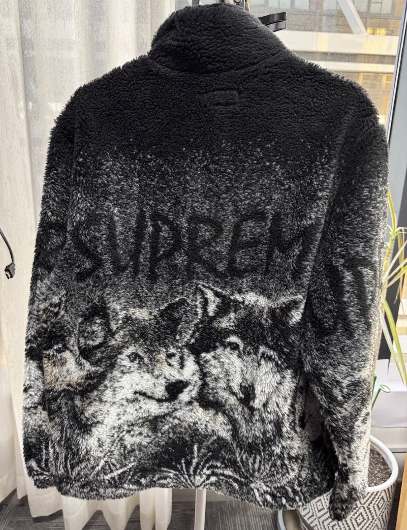 Supreme Supreme wolf fleece jacket black Size US S / EU 44-46 / 1 - 2 Thumbnail