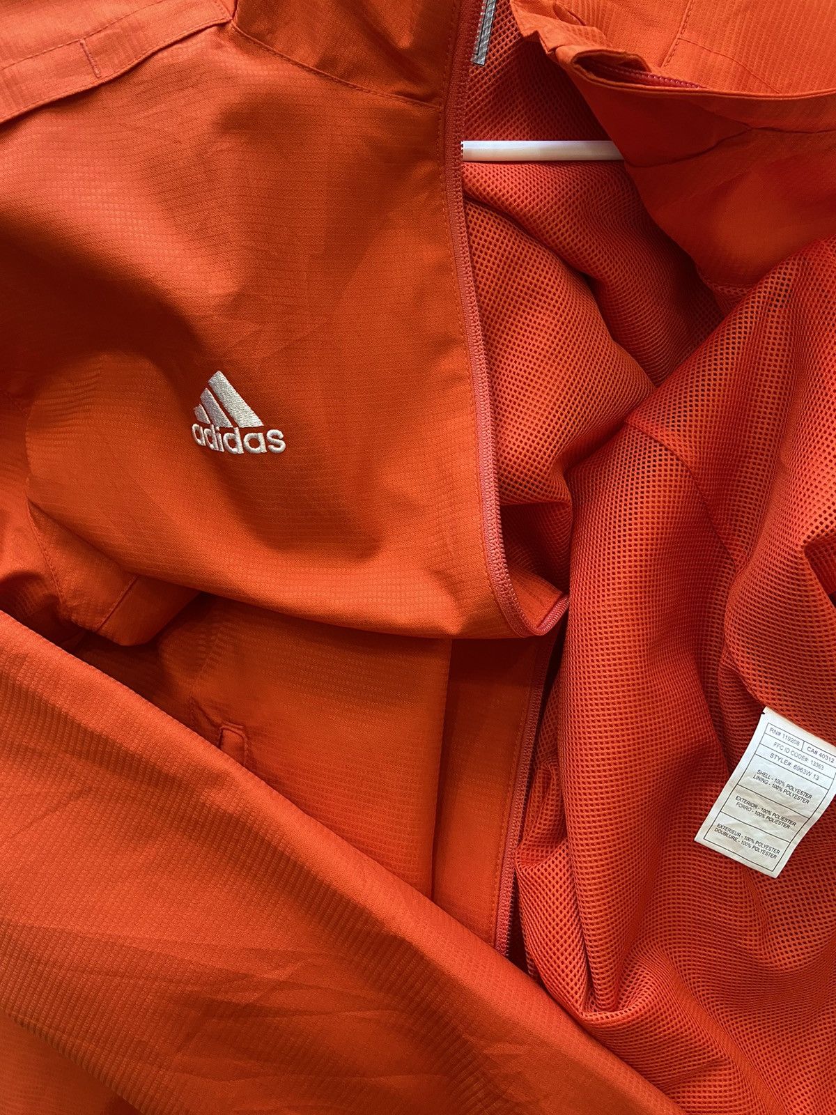 Adidas Vintage Retro Adidas Activewear Zip Windbreaker Track Jacket Size US XXL / EU 58 / 5 - 12 Thumbnail