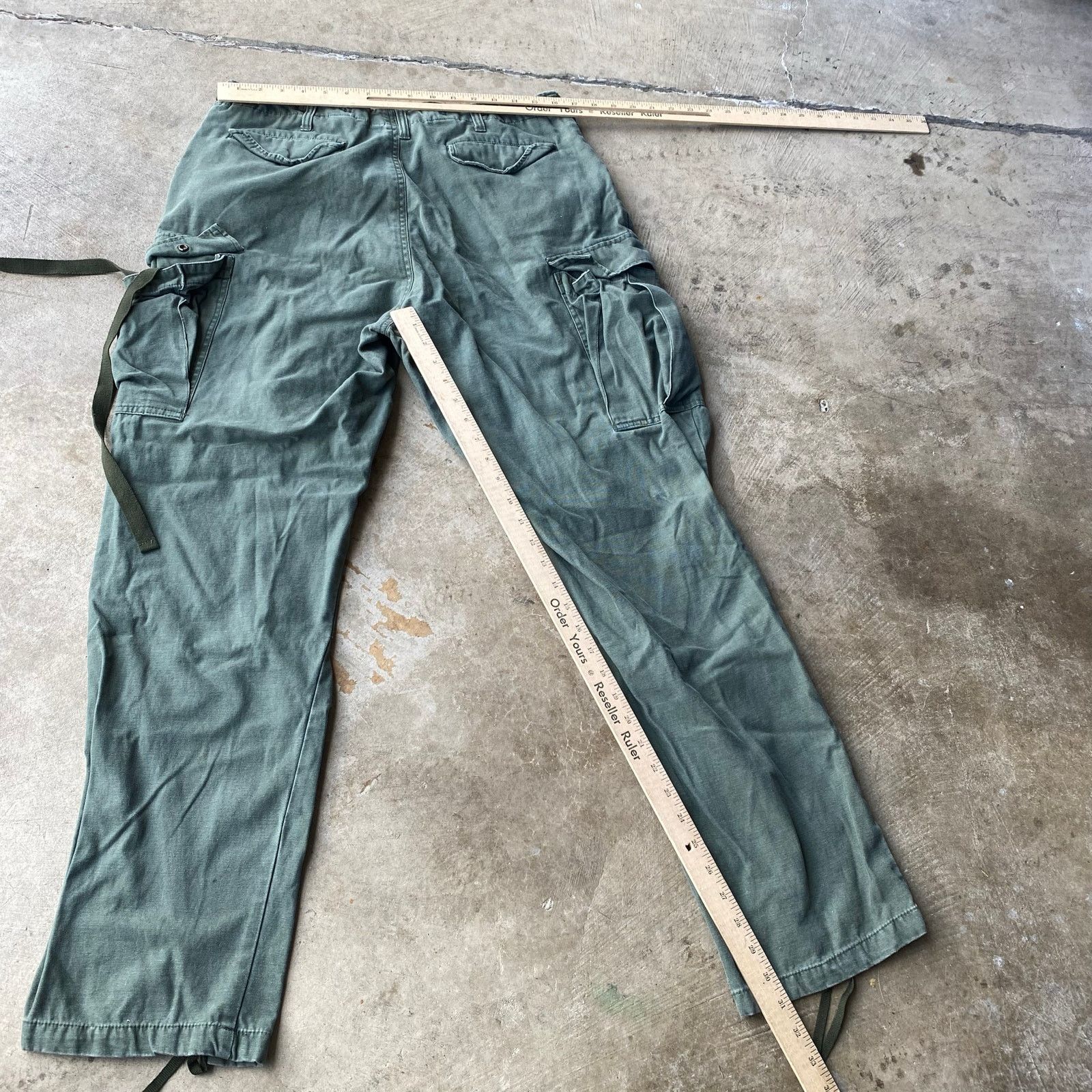 Vintage VINTAGE M51 GREEN MILITARY ARMY PANTS CARGO 33X31 Size US 33 - 5 Thumbnail