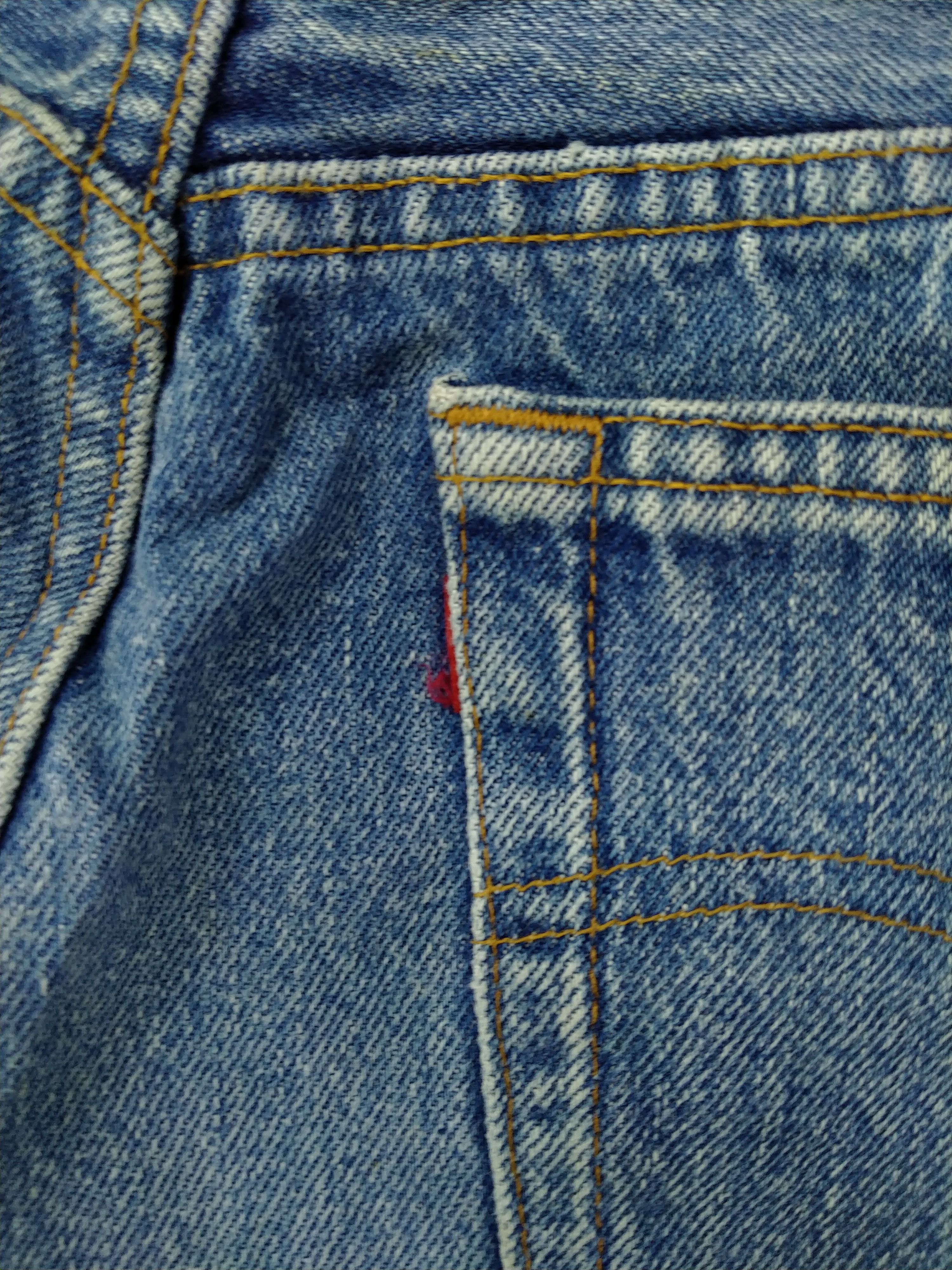 Levi's 80s Blue Vintage Levi's 501 Distressed Denim 31 x 30 -JN090 Size US 31 - 14 Thumbnail