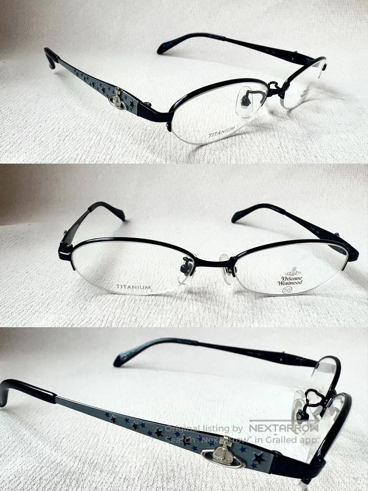 Vivienne Westwood Vivienne Westwood Starry Glasses. Size ONE SIZE - 2 Thumbnail