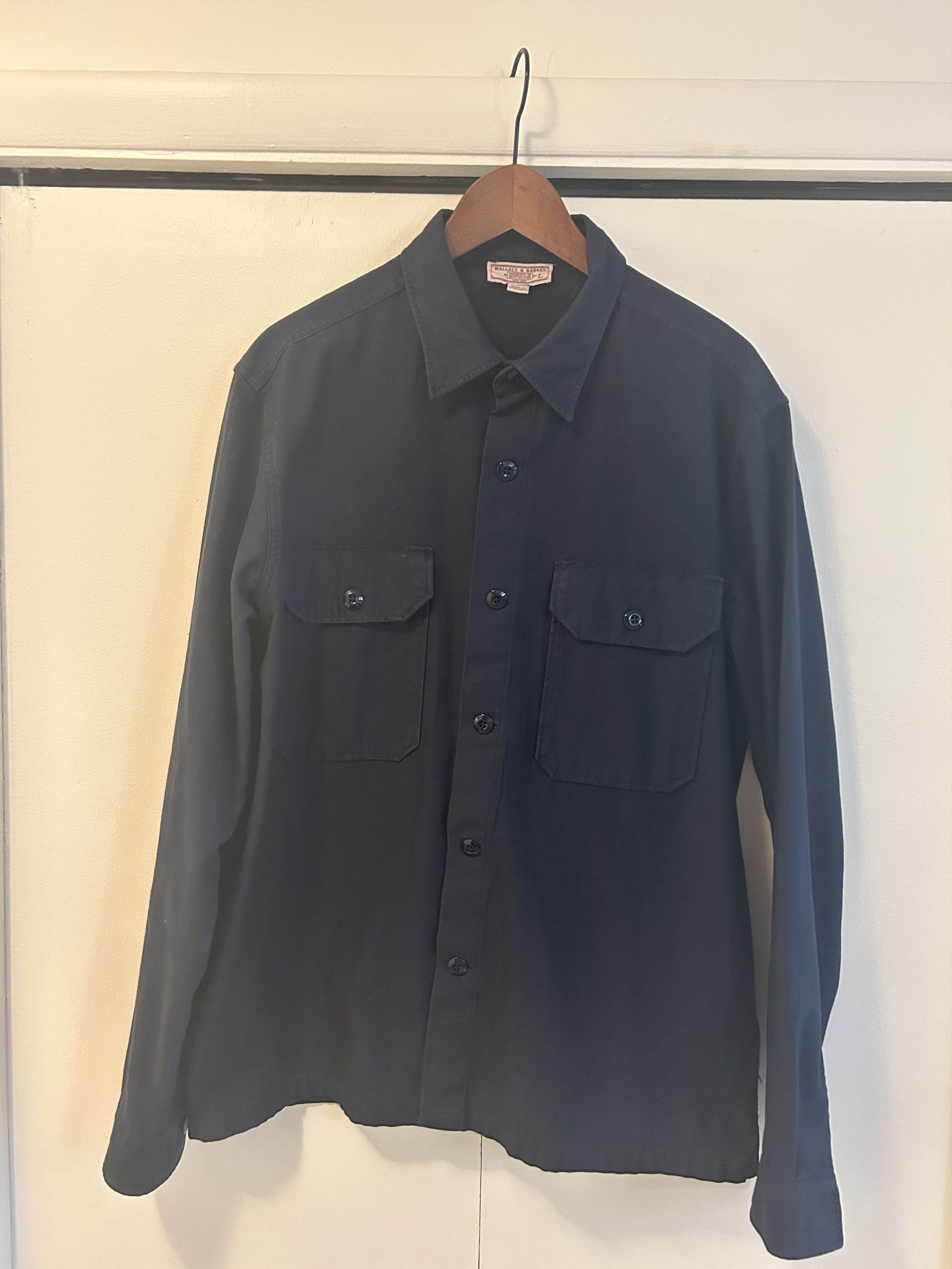 Wallace & Barnes Wallace & Barnes Navy Overshirt Size US L / EU 52-54 / 3 - 1 Thumbnail
